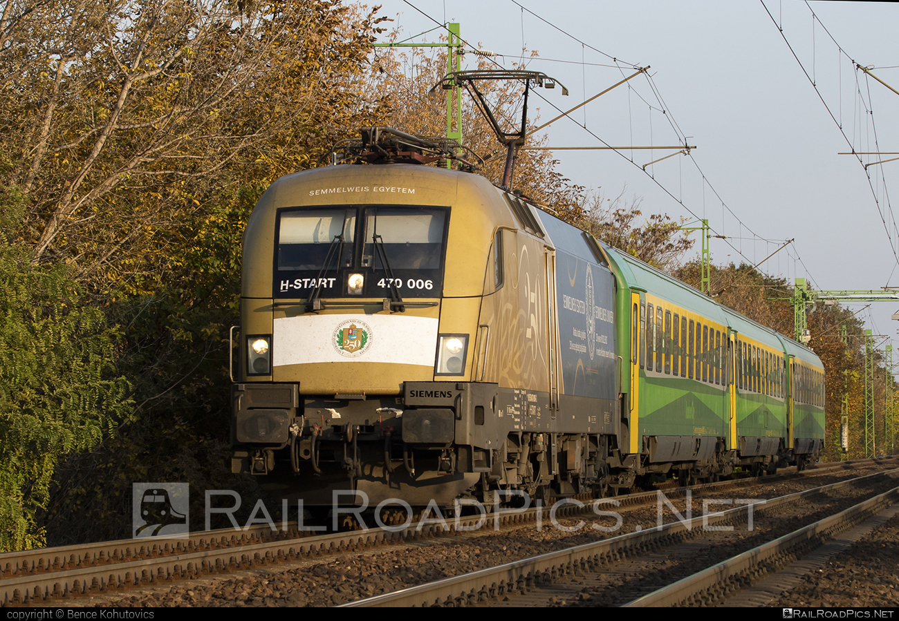 Siemens ES 64 U2 - 470 006 operated by MÁV-START ZRt. #es64 #es64u2 #eurosprinter #mav #mavstart #mavstartzrt #siemens #siemensEs64 #siemensEs64u2 #siemenstaurus #taurus #tauruslocomotive