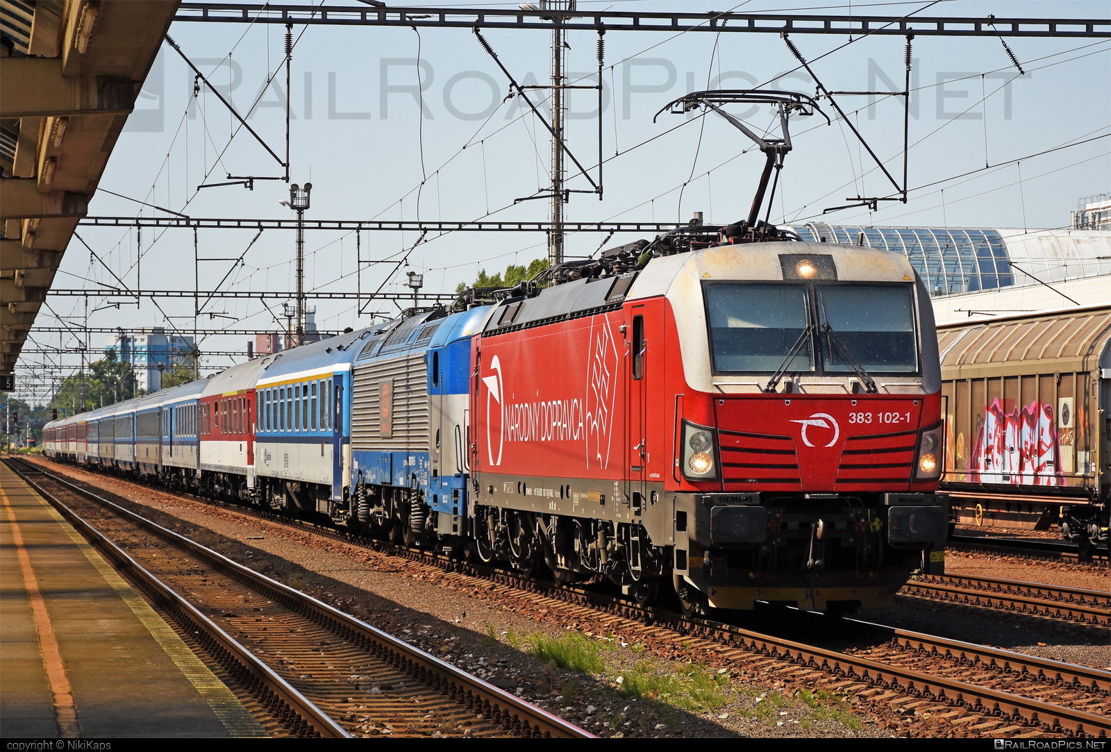 Siemens Vectron MS 383 102 1 Operated By elezni n Spolo nost 