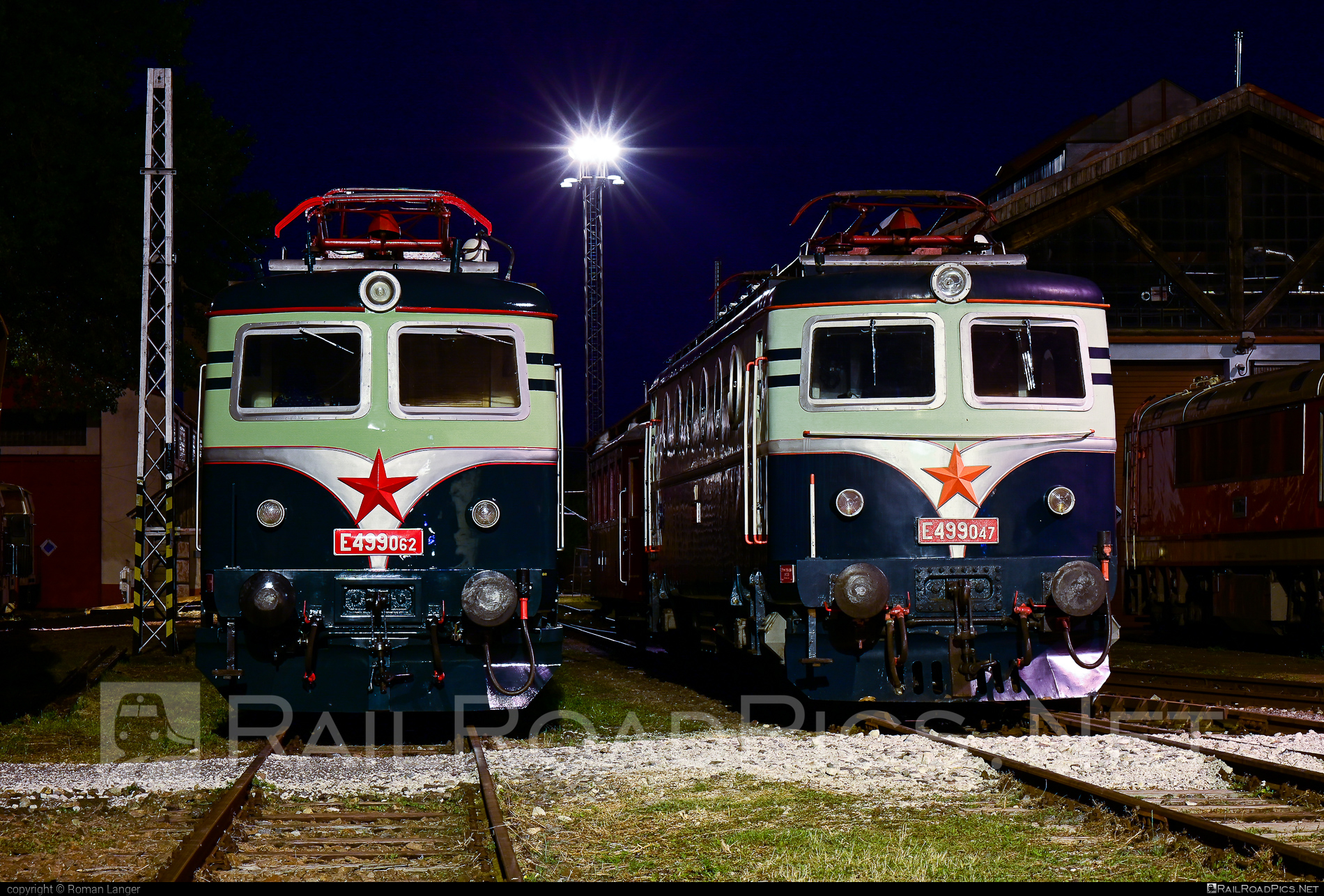 Škoda 12E - E499.062 operated by Železničný klub Tatran, občianske združenie #bobina #csd #e499 #e4990 #skoda #skoda12e