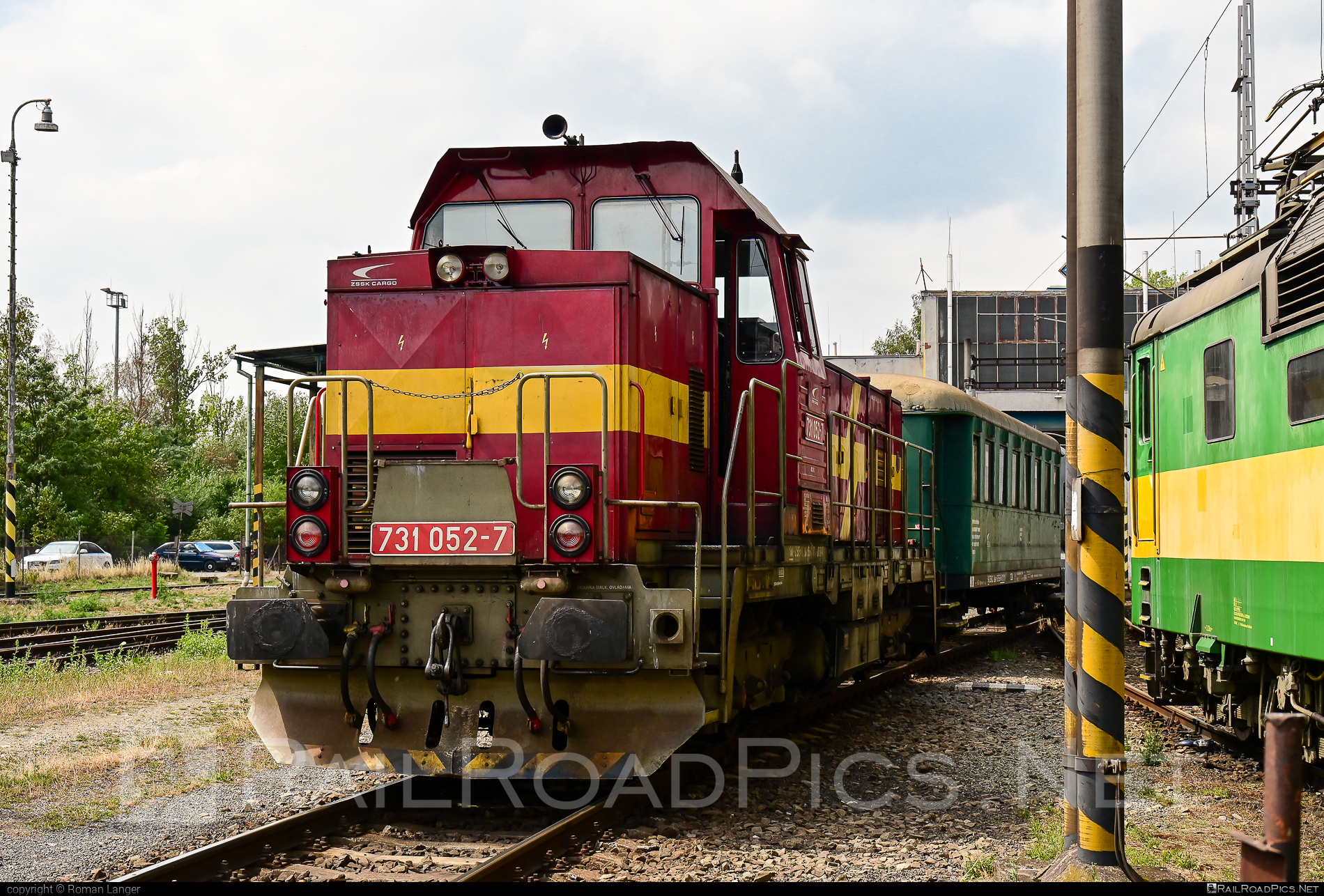 ČKD T 457.1 (731) - 731 052-7 operated by Železničná Spoločnost' Cargo Slovakia a.s. #ZeleznicnaSpolocnostCargoSlovakia #ckd #ckd4571 #ckd731 #ckdt4571 #zsskcargo