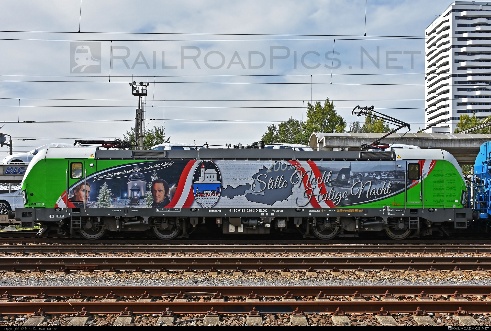 Siemens Vectron AC - 193 219 operated by Salzburger Eisenbahn Transportlogistik GmbH #SalzburgerEisenbahnTransportlogistik #SalzburgerEisenbahnTransportlogistikGmbH #ell #ellgermany #eloc #europeanlocomotiveleasing #setg #siemens #siemensVectron #siemensVectronAC #vectron #vectronAC