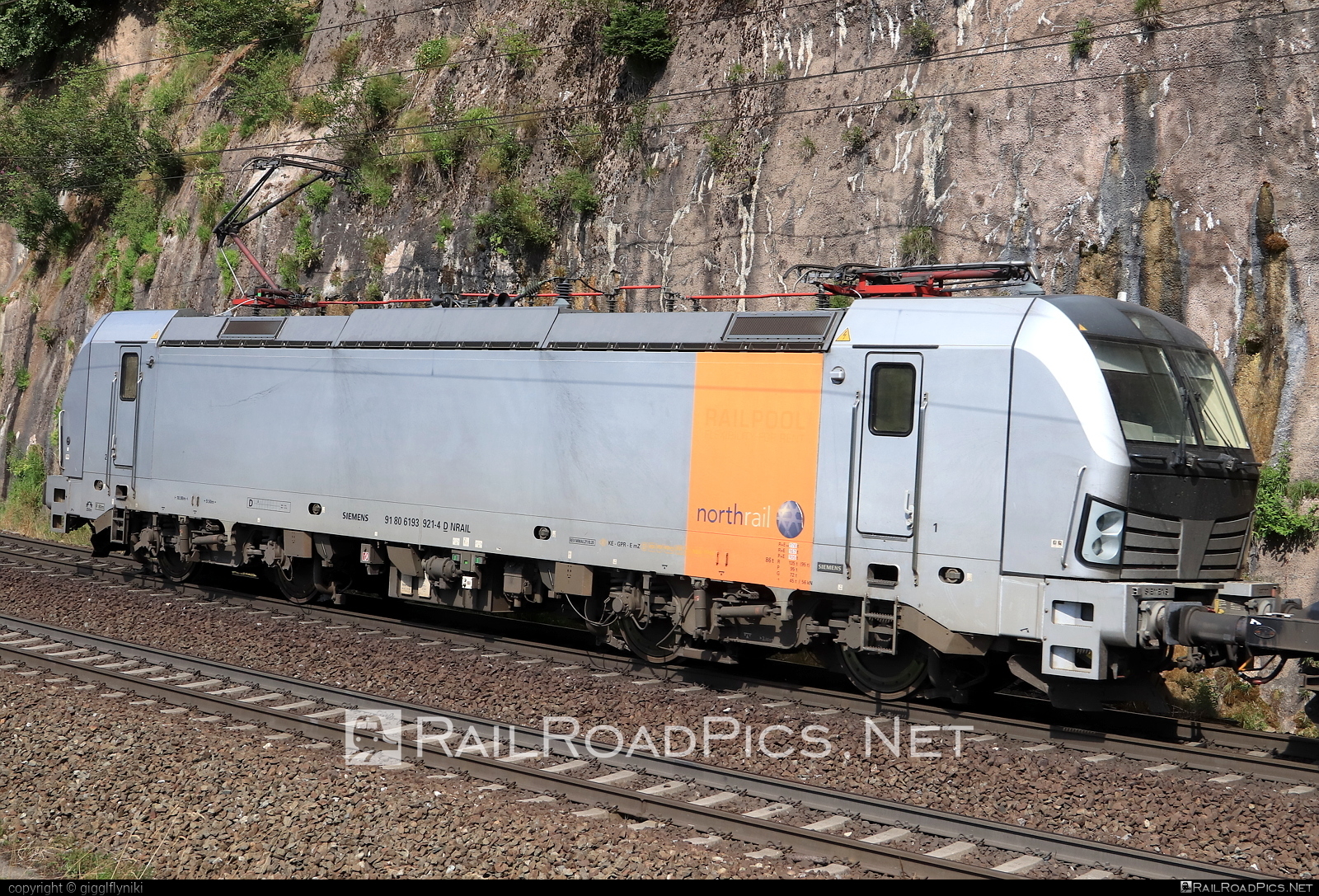 Siemens Vectron AC - 193 921 operated by northrail Faahrzeugverwaltungs GmbH #northrail #northrailFaahrzeugverwaltungsGmbH #nrail #siemens #siemensVectron #siemensVectronAC #vectron #vectronAC