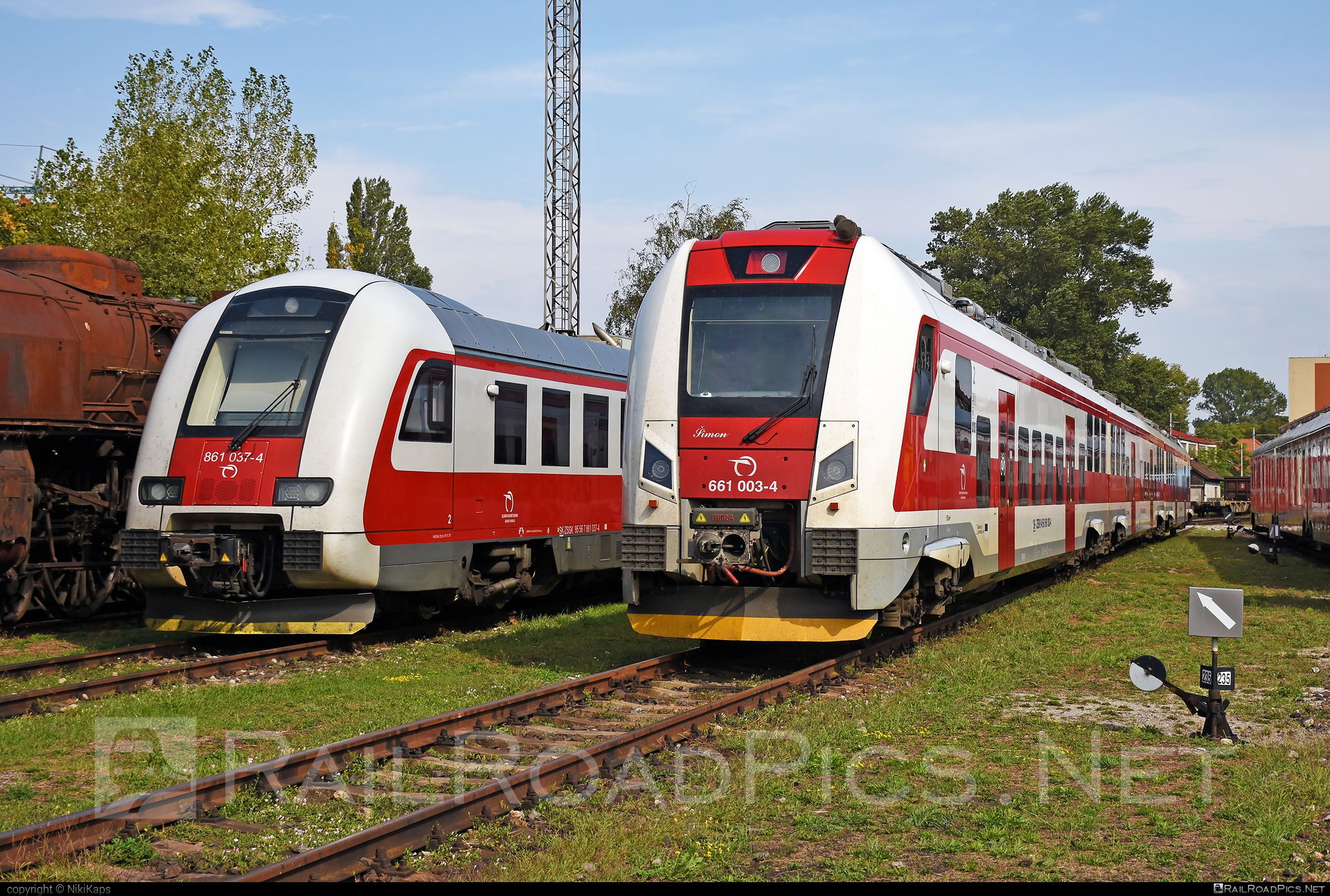 Škoda 14Ev RegioPanter - 661 003-4 operated by Železničná Spoločnost' Slovensko, a.s. #ZeleznicnaSpolocnostSlovensko #regiopanter #skoda #skoda14ev #zssk