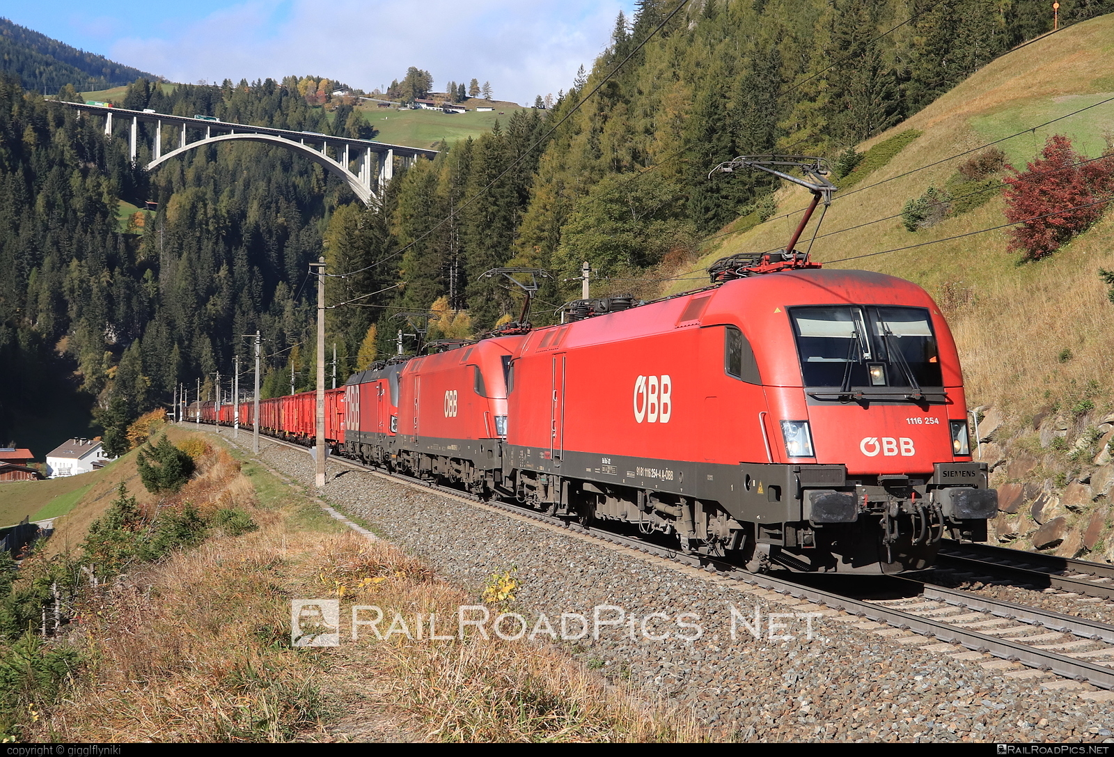 Siemens ES 64 U2 - 1116 254 operated by Rail Cargo Austria AG #es64 #es64u2 #eurosprinter #obb #openwagon #osterreichischebundesbahnen #rcw #siemens #siemensEs64 #siemensEs64u2 #siemenstaurus #taurus #tauruslocomotive
