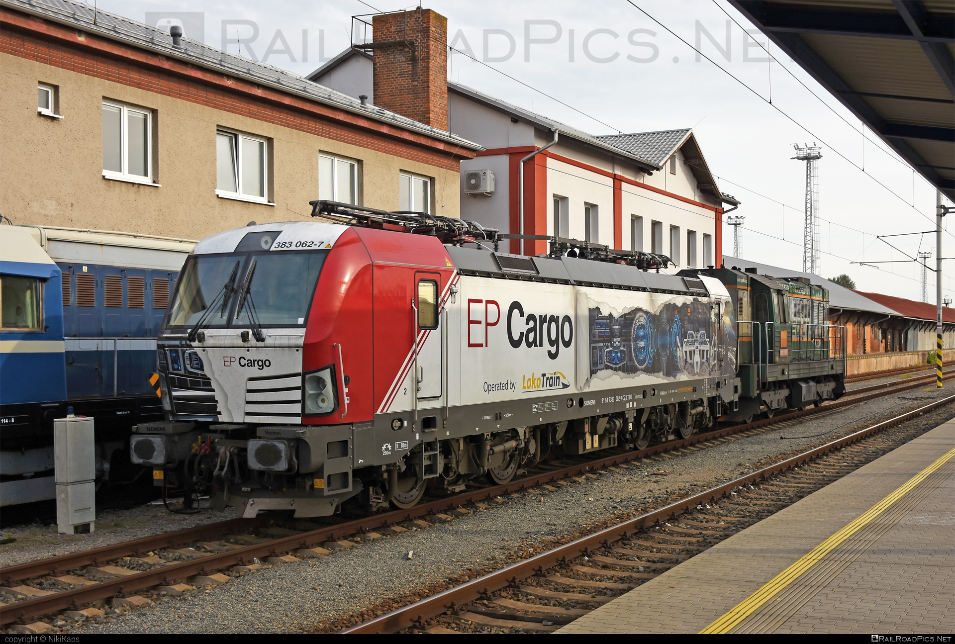 Siemens Vectron MS - 383 062-7 operated by Loko Train s.r.o. #epcargo #lokotrain #lokotrainsro #siemens #siemensVectron #siemensVectronMS #vectron #vectronMS
