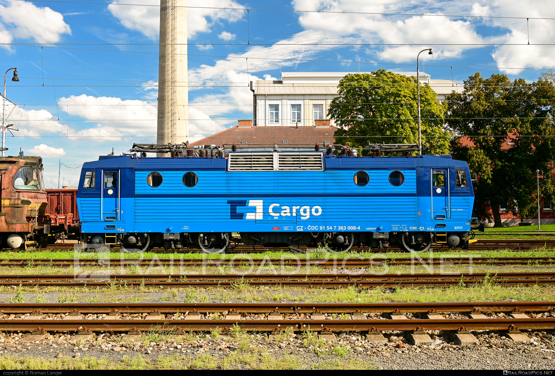Škoda 69E - 363 008-4 operated by ČD Cargo, a.s. #cdcargo #es4991 #eso #locomotive363 #skoda #skoda69e