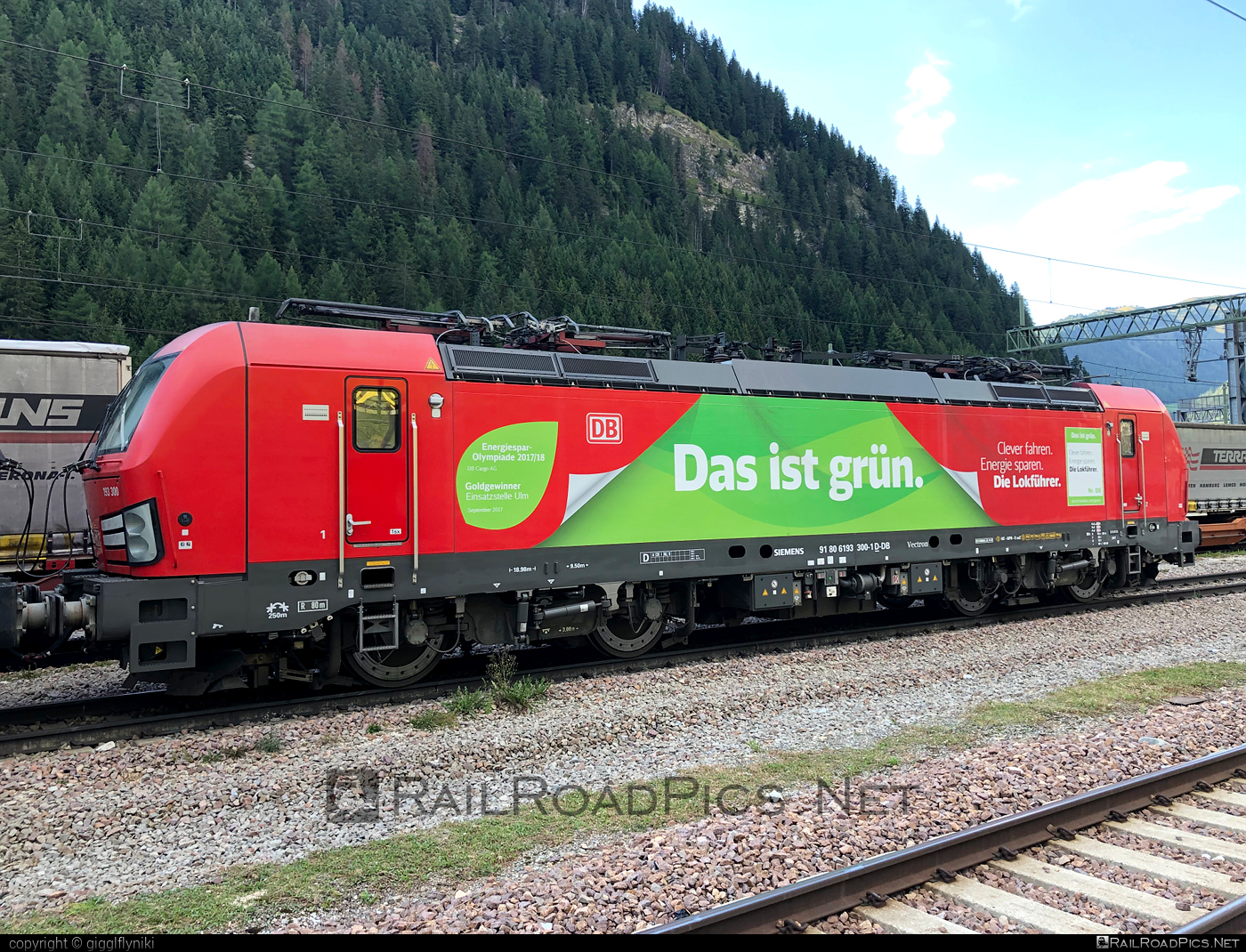 Siemens Vectron MS - 193 300 operated by DB Cargo AG #db #dbcargo #dbcargoag #deutschebahn #siemens #siemensvectron #siemensvectronms #vectron #vectronms