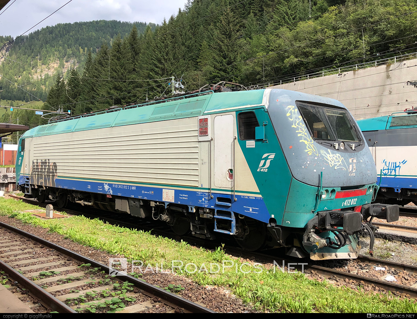 FS Class E.412 - E412 012 operated by Mercitalia Rail S.r.l. #e412 #ferroviedellostato #fs #fsClassE412 #fsitaliane #graffiti #mercitalia #trenitalia #trenitaliaspa