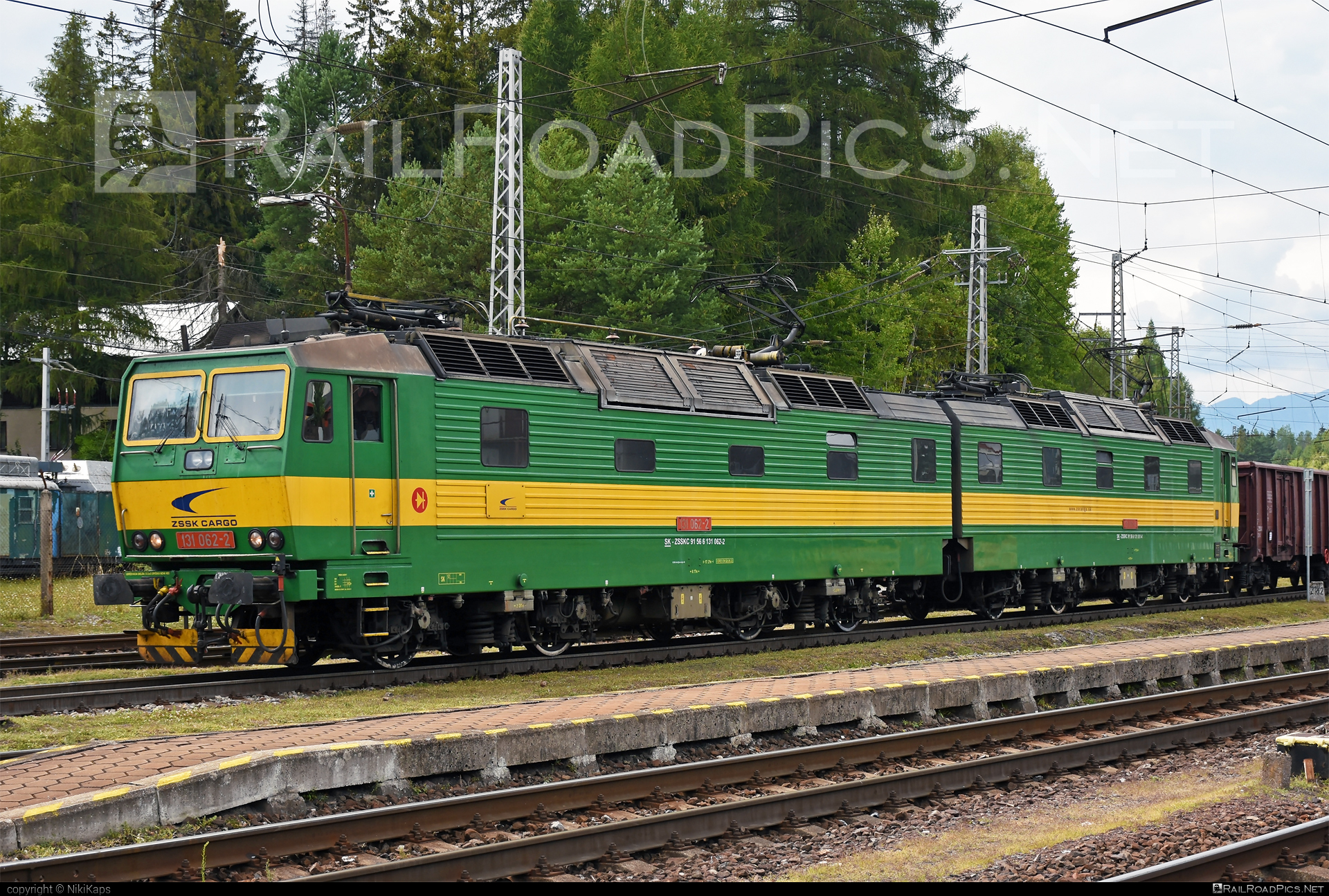 Škoda 58E - 131 062-2 operated by Železničná Spoločnost' Cargo Slovakia a.s. #ZeleznicnaSpolocnostCargoSlovakia #e4791 #locomotive131 #skoda #skoda58e #zsskcargo