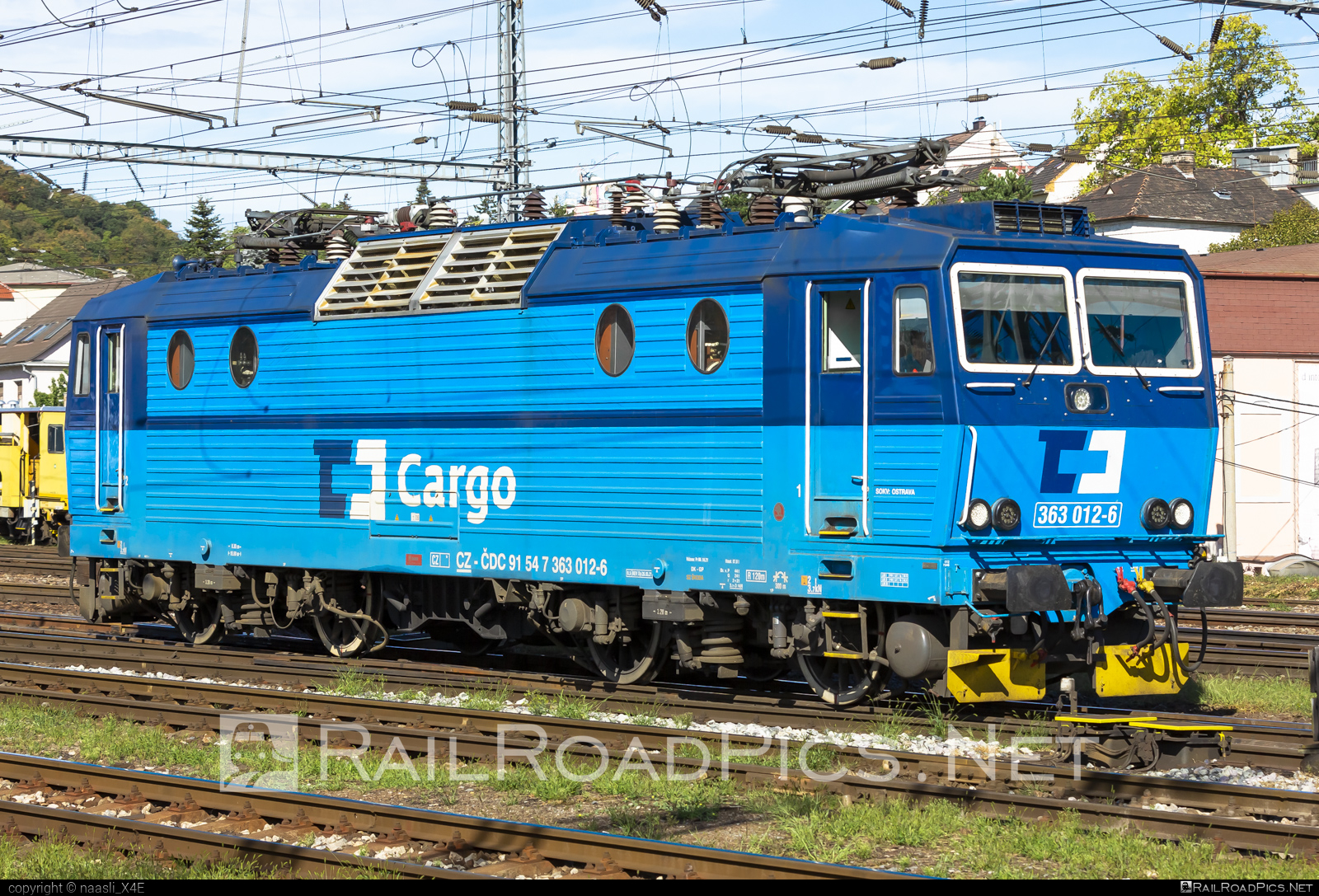 Škoda 69E - 363 012-6 operated by ČD Cargo, a.s. #cdcargo #es4991 #eso #locomotive363 #skoda #skoda69e