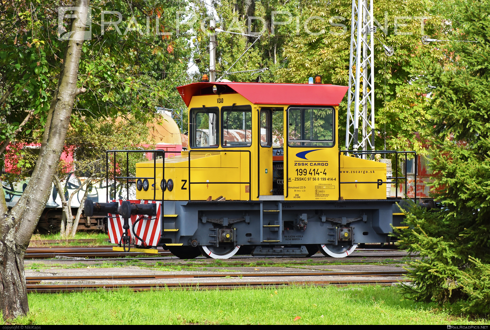 RD Vrútky Class 199.4 - 199 414-4 operated by Železničná Spoločnost' Cargo Slovakia a.s. #ZeleznicnaSpolocnostCargoSlovakia #locomotive1994 #rdvrutky #zsskcargo