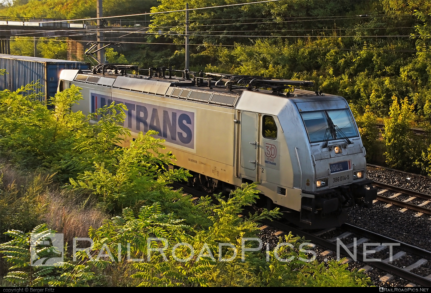 Bombardier TRAXX F140 MS - 386 014-5 operated by METRANS Rail s.r.o. #bombardier #bombardiertraxx #hhla #metrans #metransrail #traxx #traxxf140 #traxxf140ms
