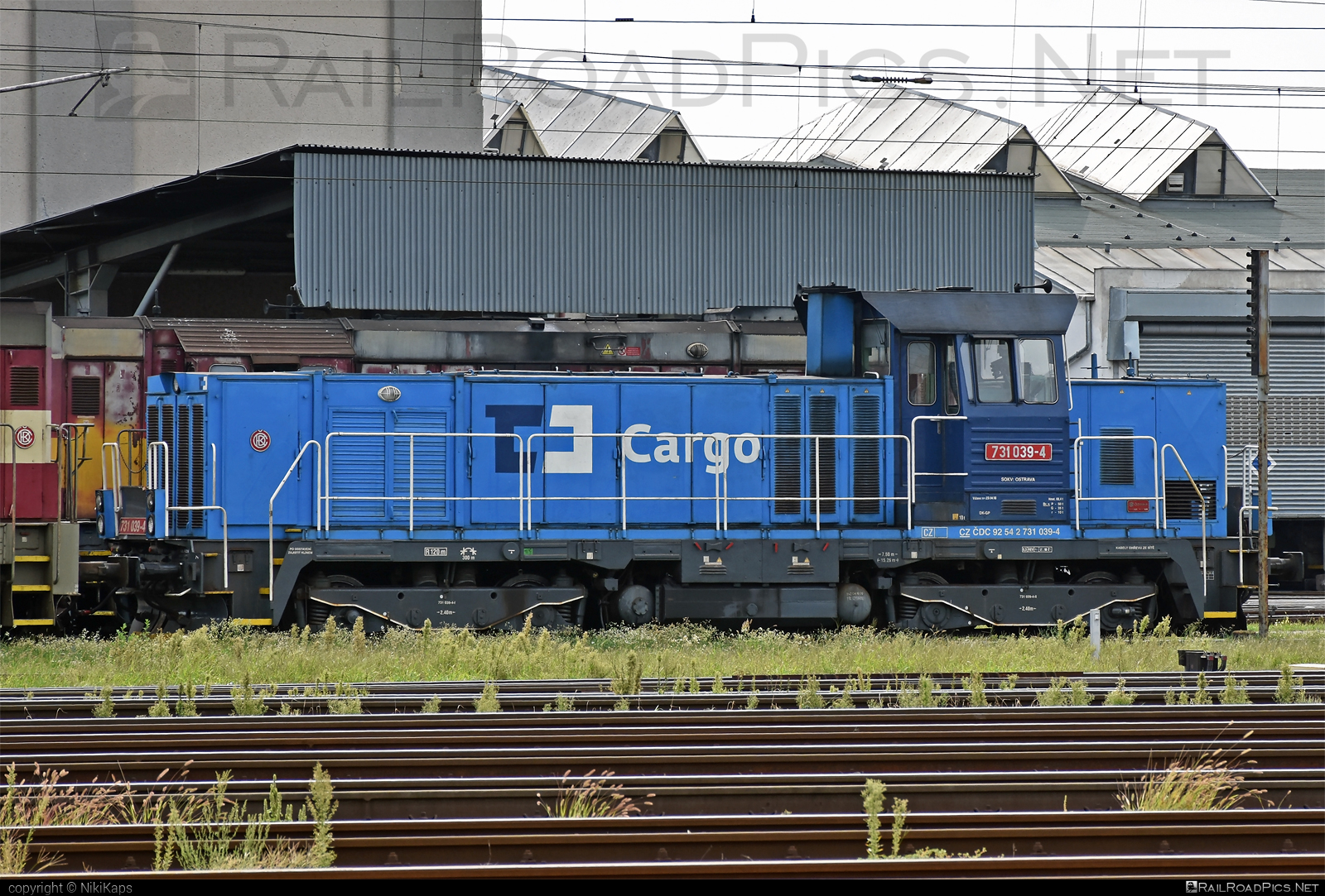 ČKD T 457.1 (731) - 731 039-4 operated by ČD Cargo, a.s. #cdcargo #ckd #ckd4571 #ckd731 #ckdt4571