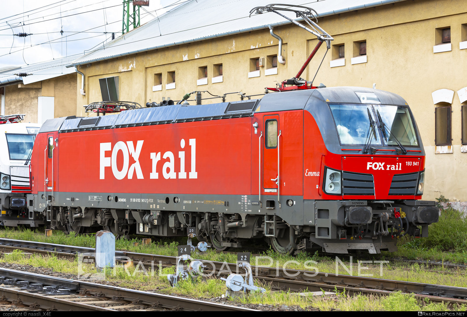 Siemens Vectron AC - 193 941 operated by FOXrail Zrt. #foxrail #siemens #siemensVectron #siemensVectronAC #vectron #vectronAC