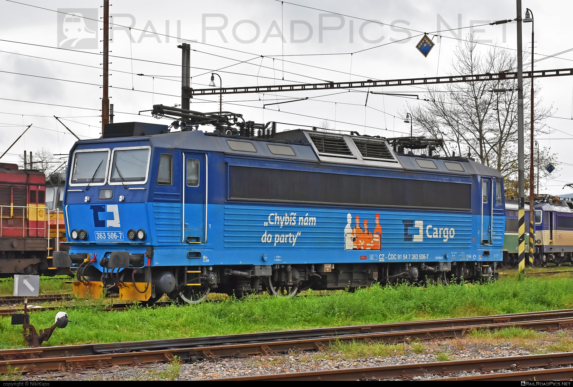 Škoda 71Em - 363 506-7 operated by ČD Cargo, a.s. #cdcargo #cdclass3635 #skoda #skoda71em