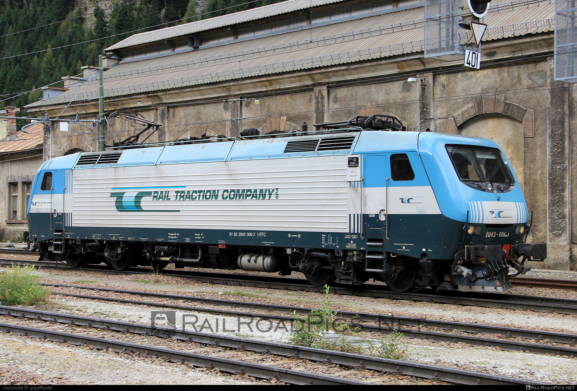 FS Class E.412 - EU43-006 operated by Rail Traction Company #RailTractionCompany #e412 #fsClassE412 #rtc