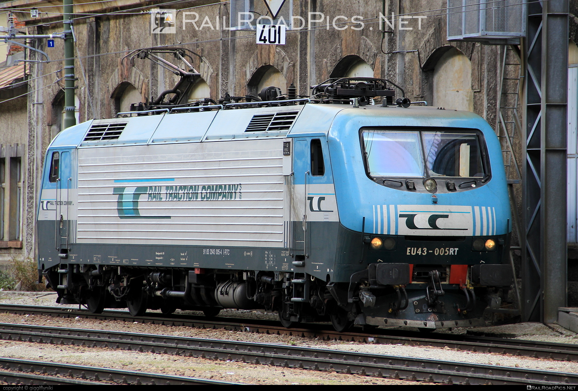 FS Class E.412 - EU43-005 operated by Rail Traction Company #RailTractionCompany #e412 #fsClassE412 #rtc