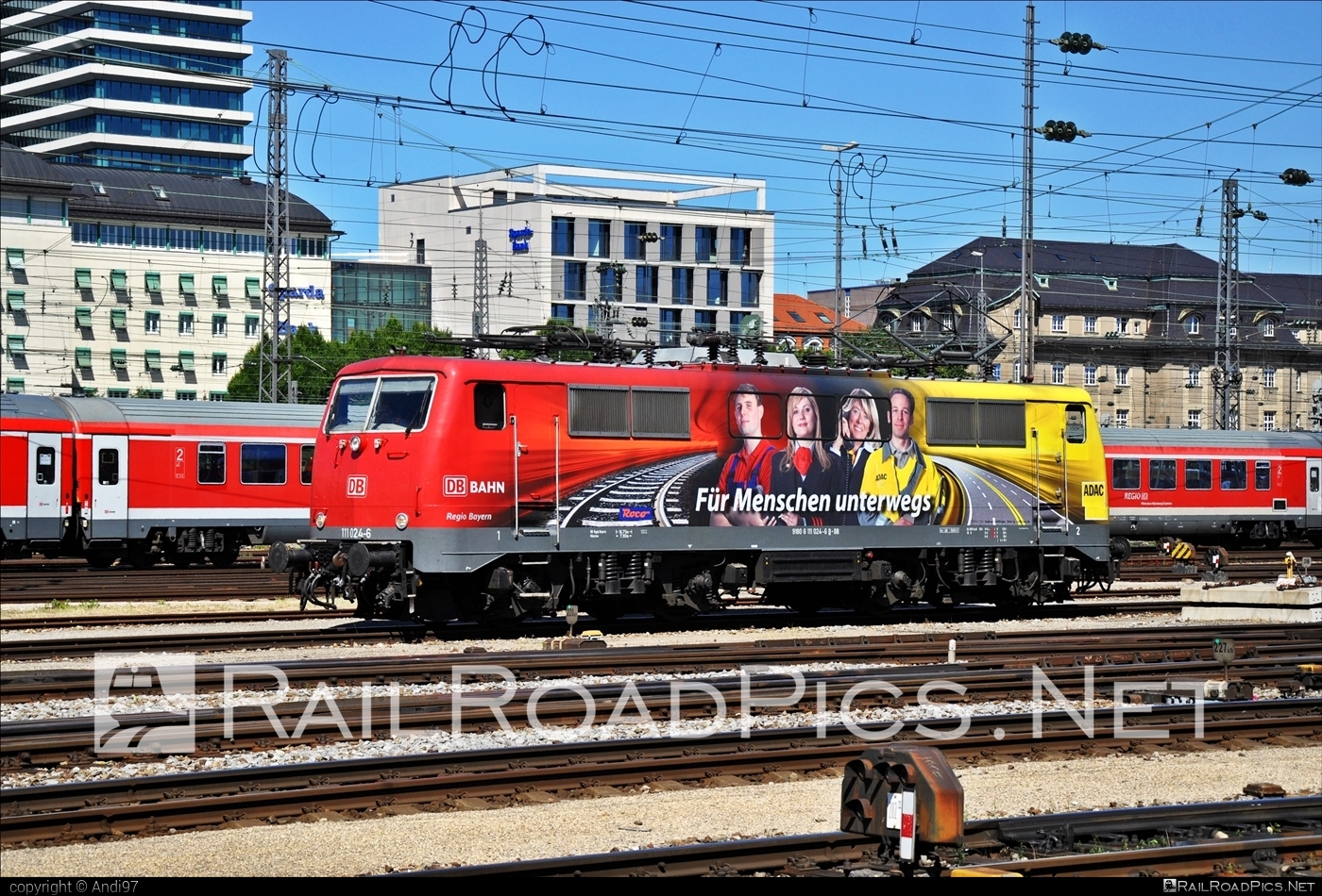 DB Class 111 - 111 024-6 operated by DB Regio AG #DBregio #DBregioAG #db #dbClass111 #deutschebahn