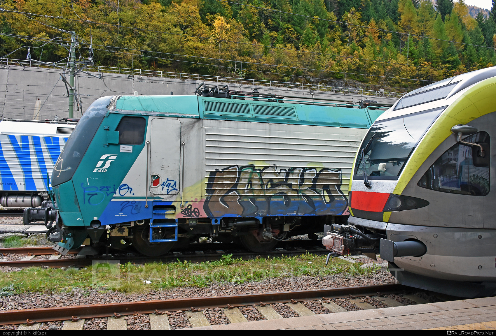 FS Class E.412 - E412 016 operated by Mercitalia Rail S.r.l. #e412 #ferroviedellostato #fs #fsClassE412 #fsitaliane #graffiti #mercitalia #trenitalia #trenitaliaspa