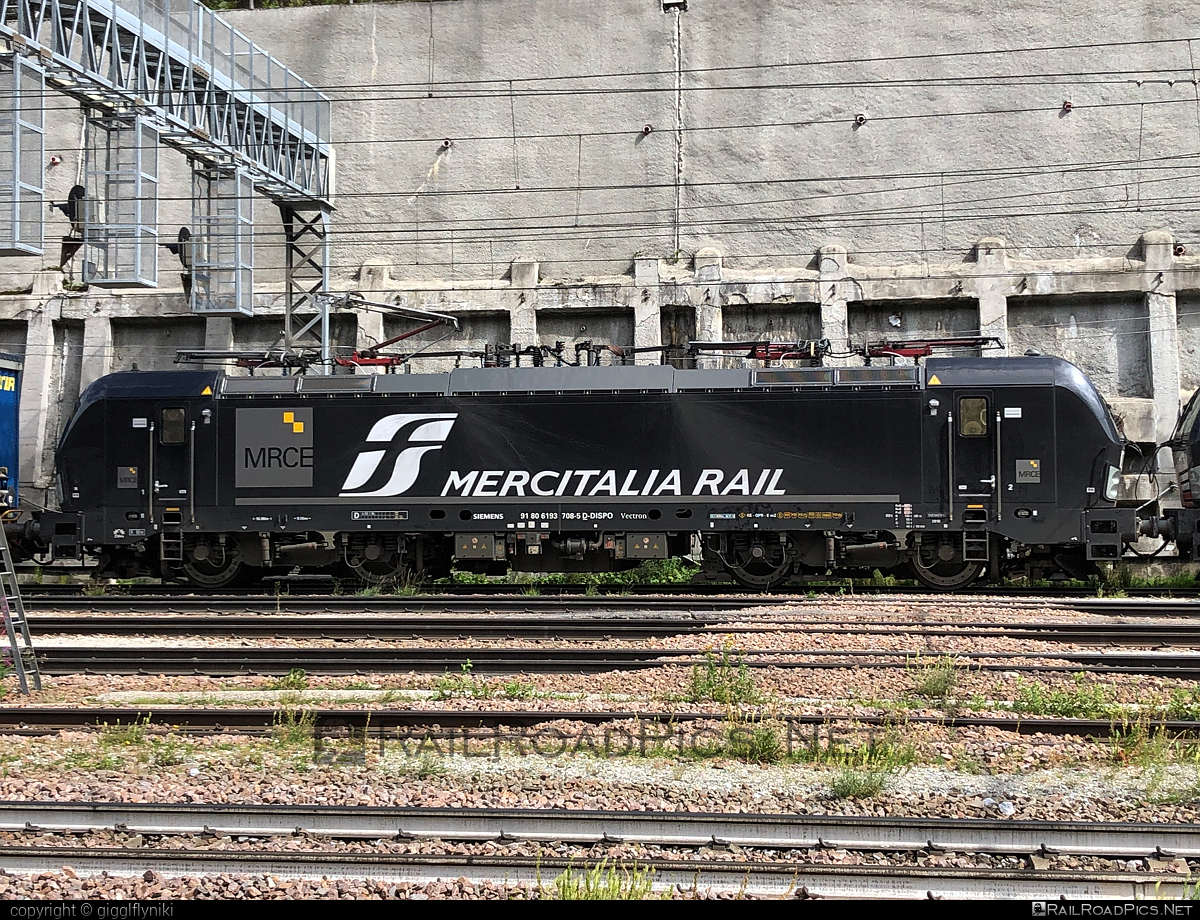 Siemens Vectron MS - 193 708 operated by Mercitalia Rail S.r.l. #dispolok #ferroviedellostato #fs #fsitaliane #mercitalia #mitsuirailcapitaleurope #mitsuirailcapitaleuropegmbh #mrce #siemens #siemensVectron #siemensVectronMS #vectron #vectronMS