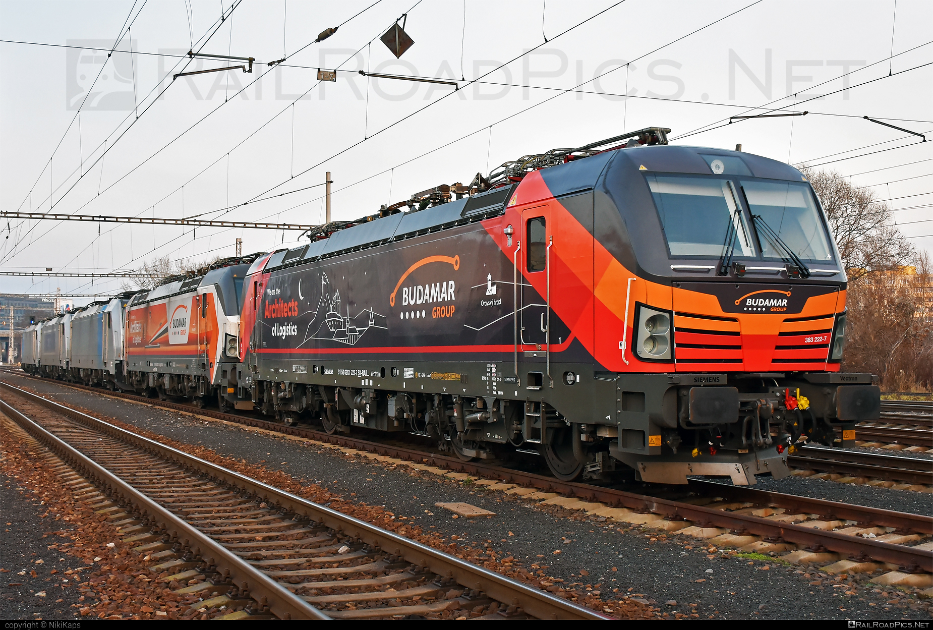 Siemens Vectron MS - 383 222-7 operated by LOKORAIL, a.s. #RollingStockLease #RollingStockLeaseSro #budamar #lokorail #lrl #raill #siemens #siemensVectron #siemensVectronMS #vectron #vectronMS