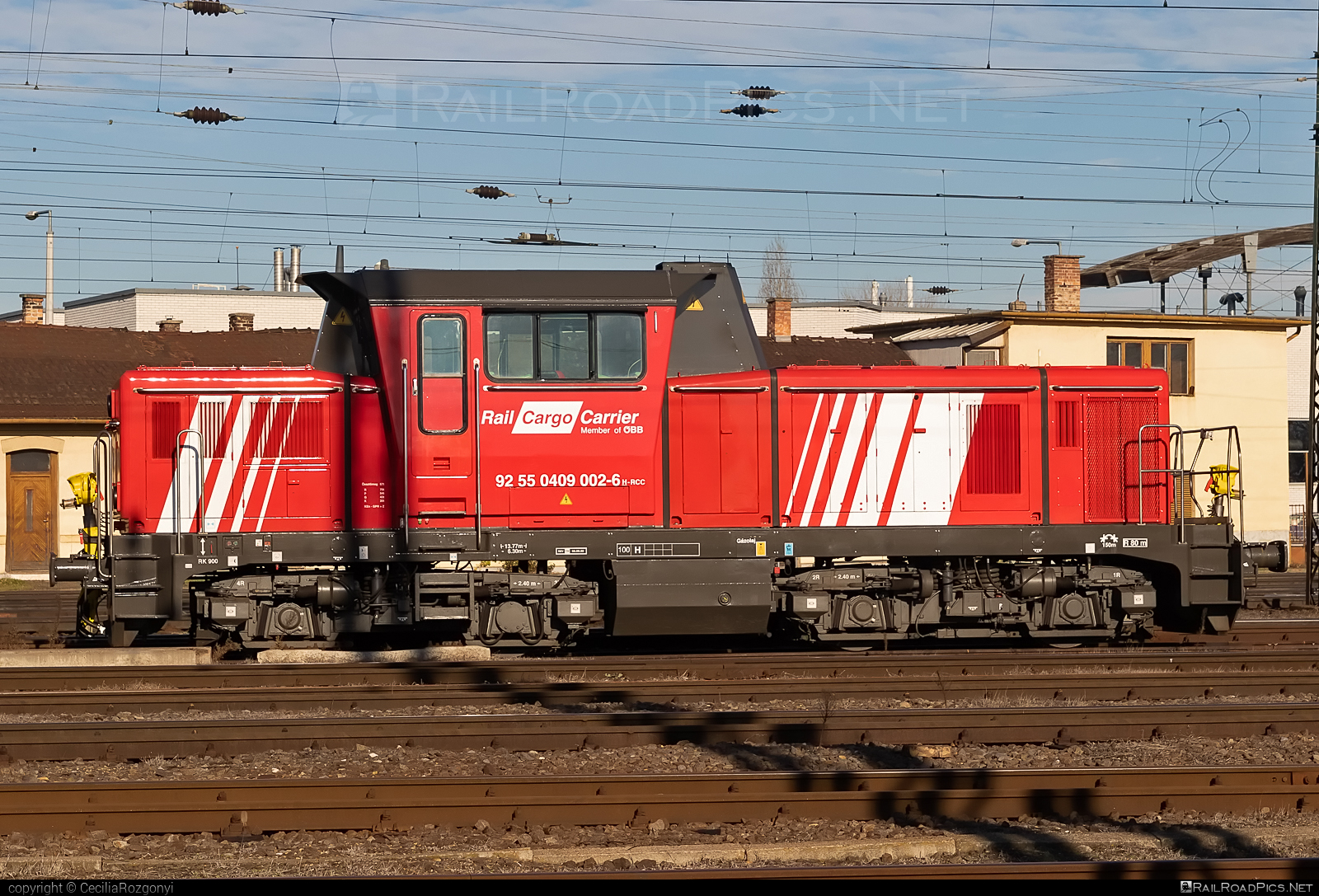 Jenbacher 2068 - 409 002-5 operated by Rail Cargo Carrier Kft. #flusterlok #jenbacher #jenbacher2068 #obb2068 #obbClass2068 #rcchu
