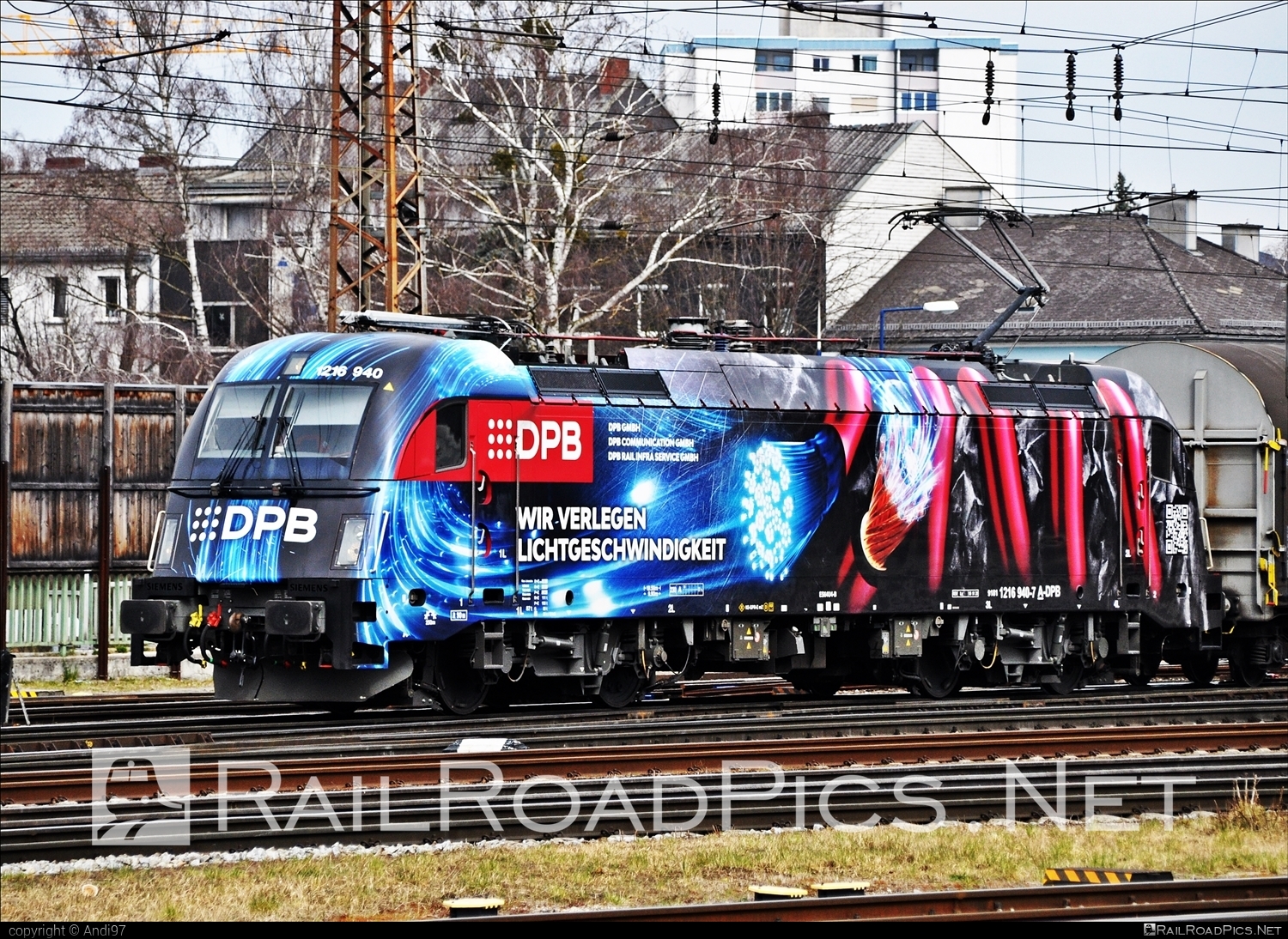 Siemens ES 64 U4 - 1216 940 operated by DPB Rail Infra Service GmbH #dpb #dpbRailInfraService #dpbRailInfraServiceGmbh #es64 #es64u4 #eurosprinter #siemens #siemensEs64 #siemensEs64u4 #siemenstaurus #tauruslocomotive