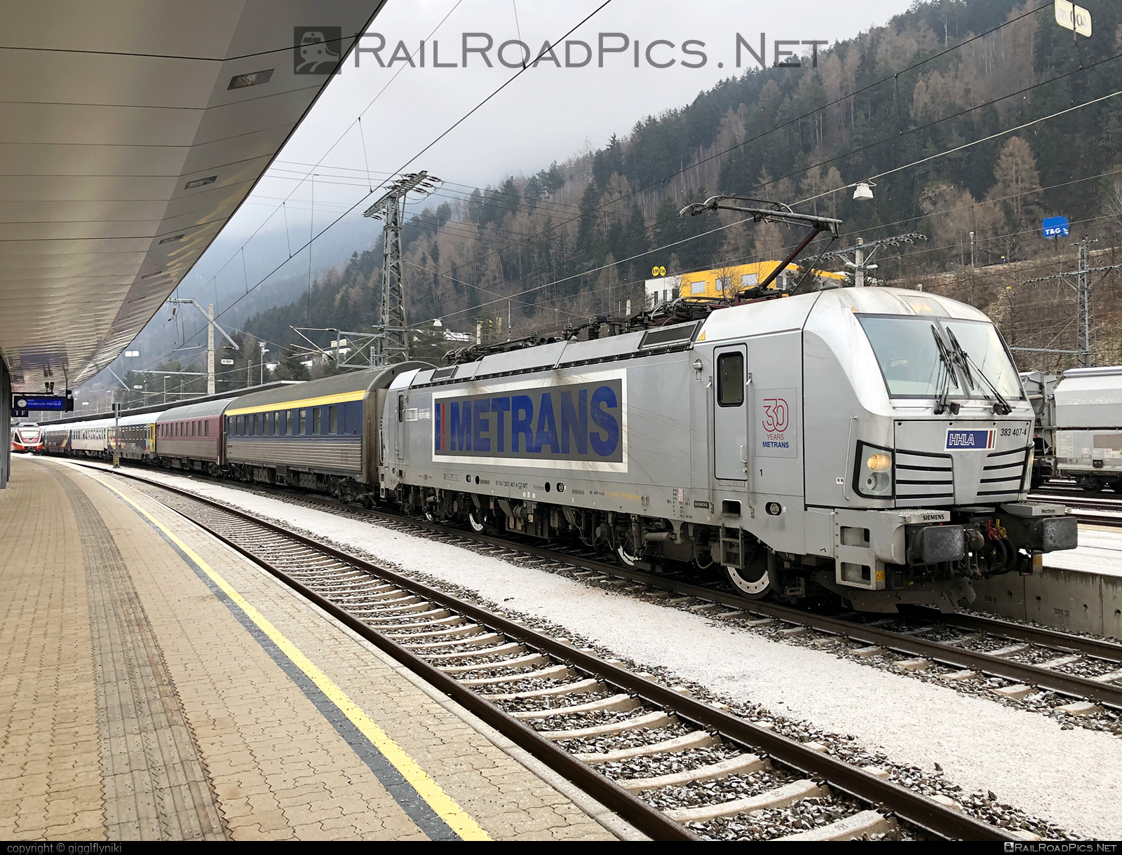Siemens Vectron MS - 383 407-4 operated by METRANS, a.s. #hhla #metrans #siemens #siemensVectron #siemensVectronMS #urlaubsexpress #vectron #vectronMS