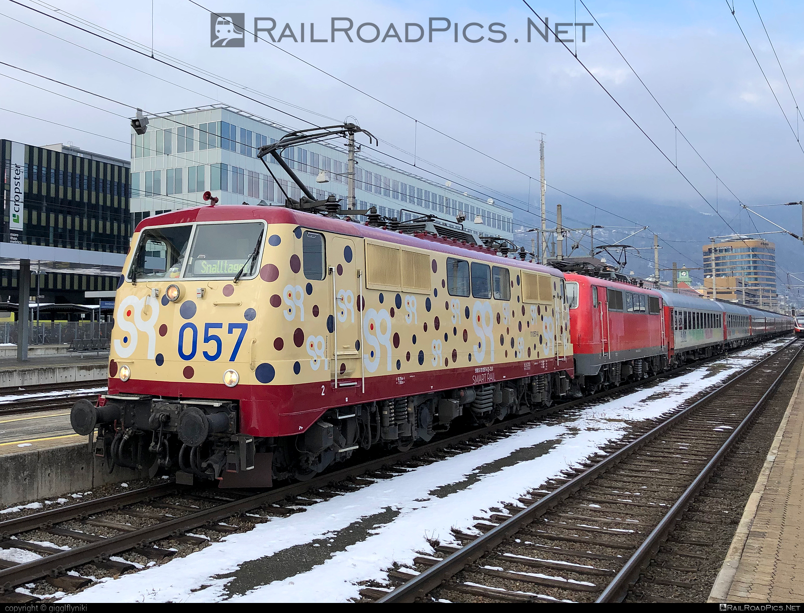 DB Class 111 - 111 057-6 operated by smart rail GmbH #dbClass111 #smartrail #zug