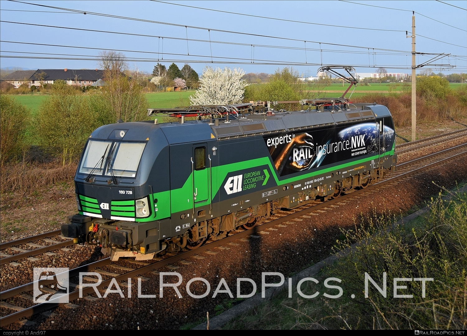 Siemens Vectron MS - 193 728 operated by LTE Logistik und Transport GmbH #ell #ellgermany #eloc #europeanlocomotiveleasing #lte #ltelogistikundtransport #ltelogistikundtransportgmbh #siemens #siemensVectron #siemensVectronMS #vectron #vectronMS