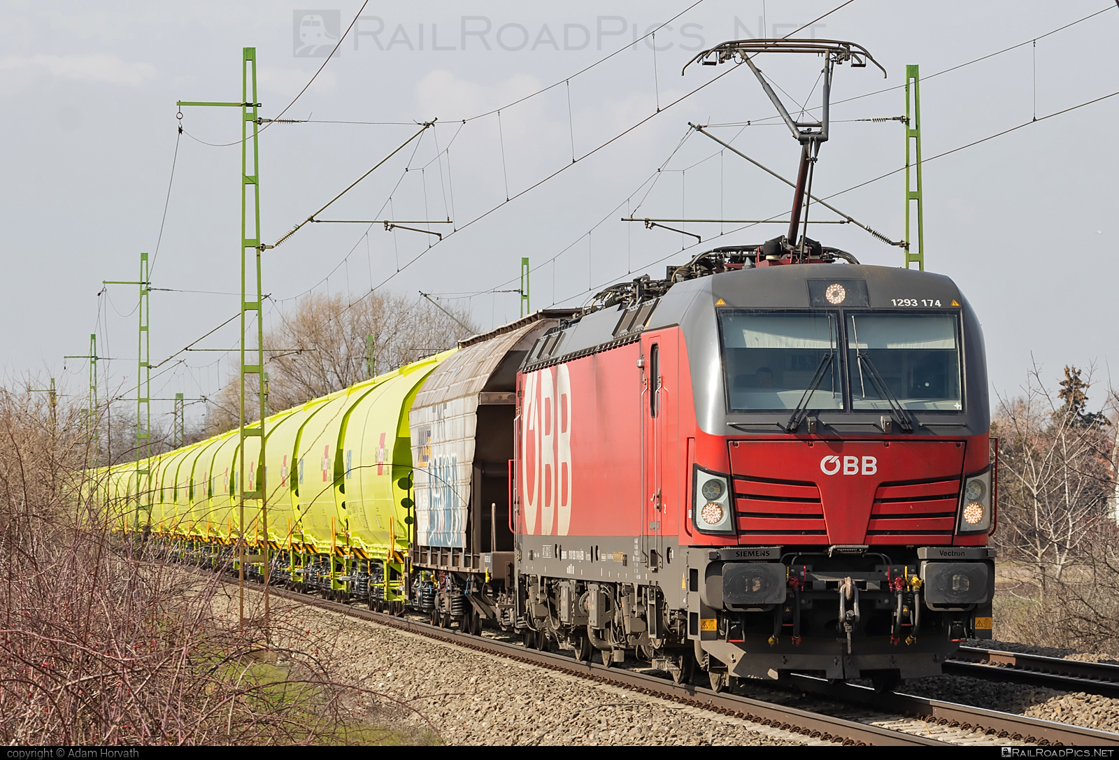 Siemens Vectron MS - 1293 174 operated by Rail Cargo Austria AG #hopperwagon #obb #osterreichischebundesbahnen #rcw #siemens #siemensVectron #siemensVectronMS #vectron #vectronMS
