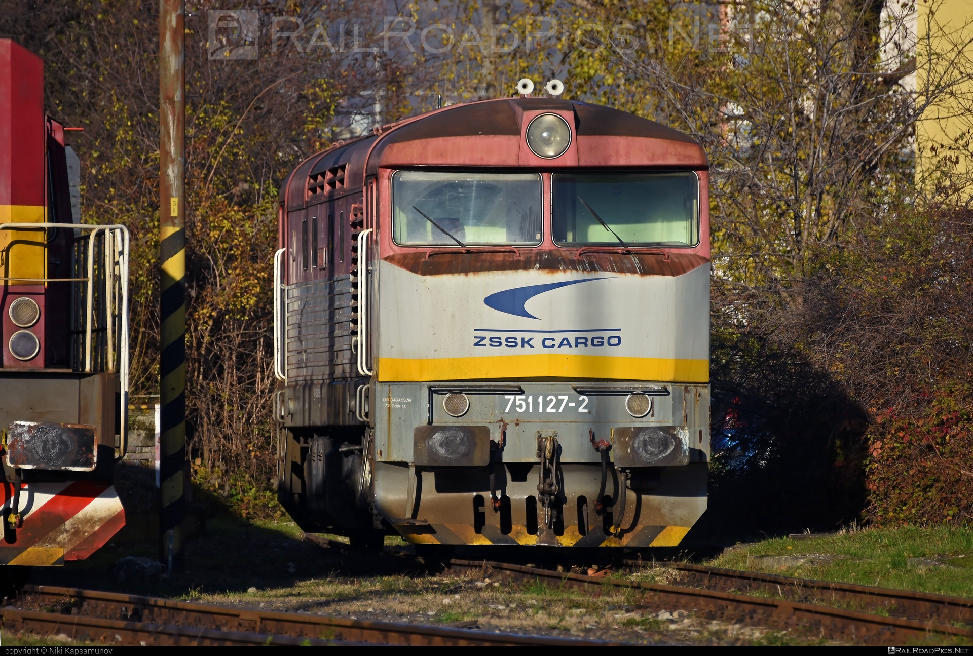 ČKD T 478.1 (751) - 751 127-2 operated by Železničná Spoločnost' Cargo Slovakia a.s. #ZeleznicnaSpolocnostCargoSlovakia #bardotka #ckd #ckd4781 #ckd751 #ckdt4781 #zamracena #zsskcargo
