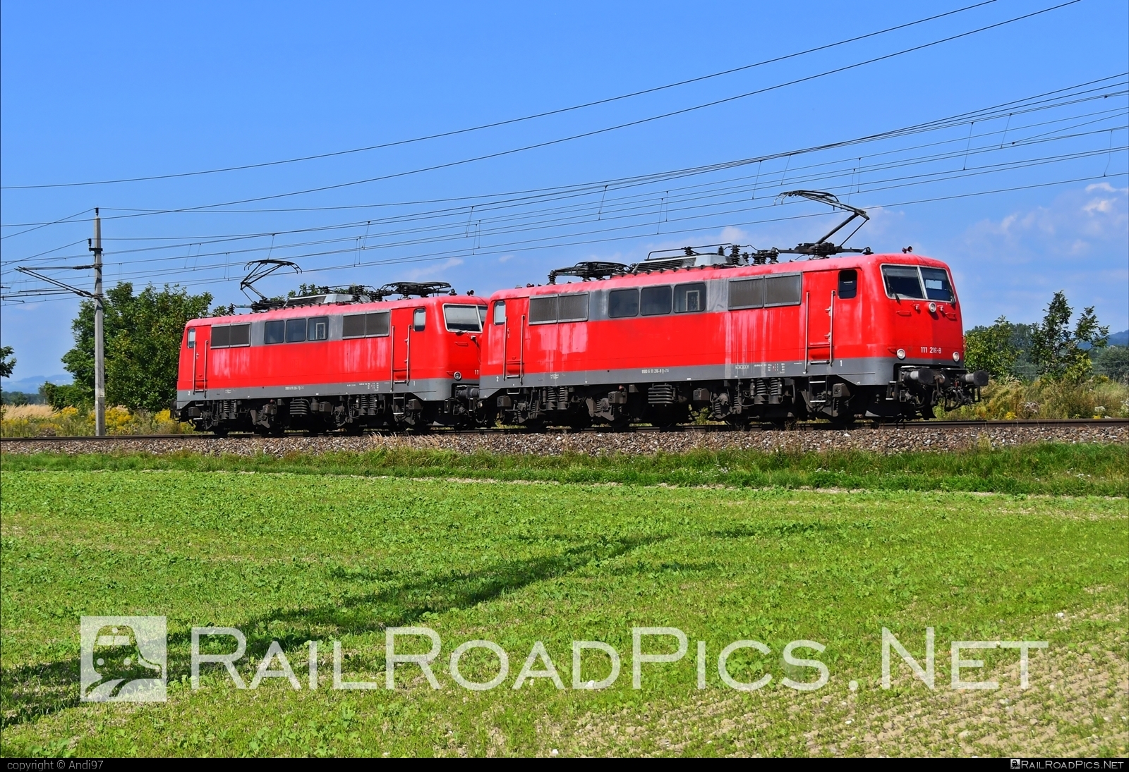 DB Class 111 - 111 216-8 operated by smart rail GmbH #dbClass111 #smartrail #zug