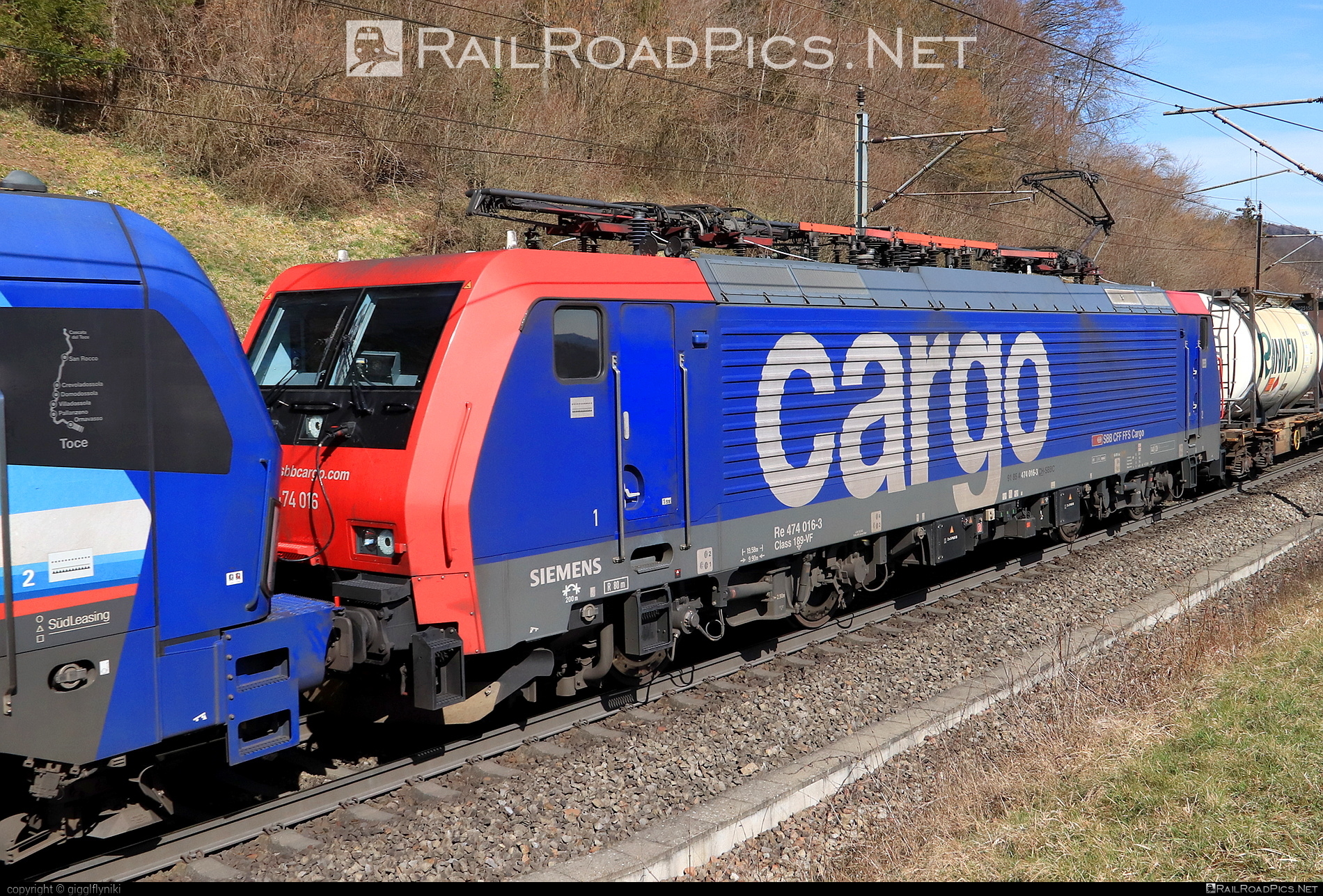 Siemens ES 64 F4 - 474 016 operated by Schweizerische Bundesbahnen SBB Cargo AG #SchweizerischeBundesbahnen #SchweizerischeBundesbahnenCargo #es64 #es64f4 #eurosprinter #sbb #sbbc #siemens #siemensEs64 #siemensEs64f4