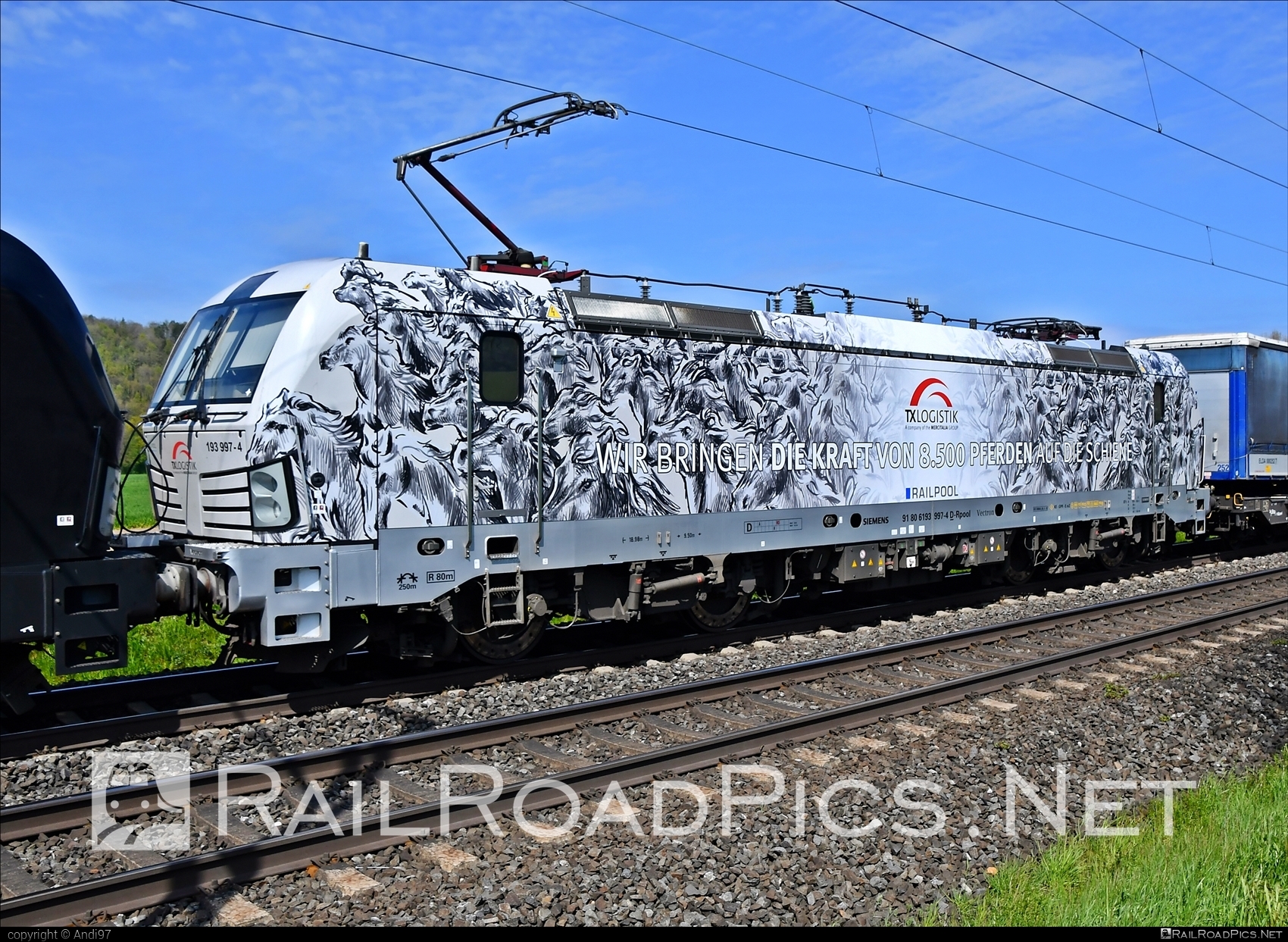 Siemens Vectron AC - 193 997-4 operated by TXLogistik #railpool #railpoolgmbh #siemens #siemensVectron #siemensVectronAC #txlogistik #vectron #vectronAC