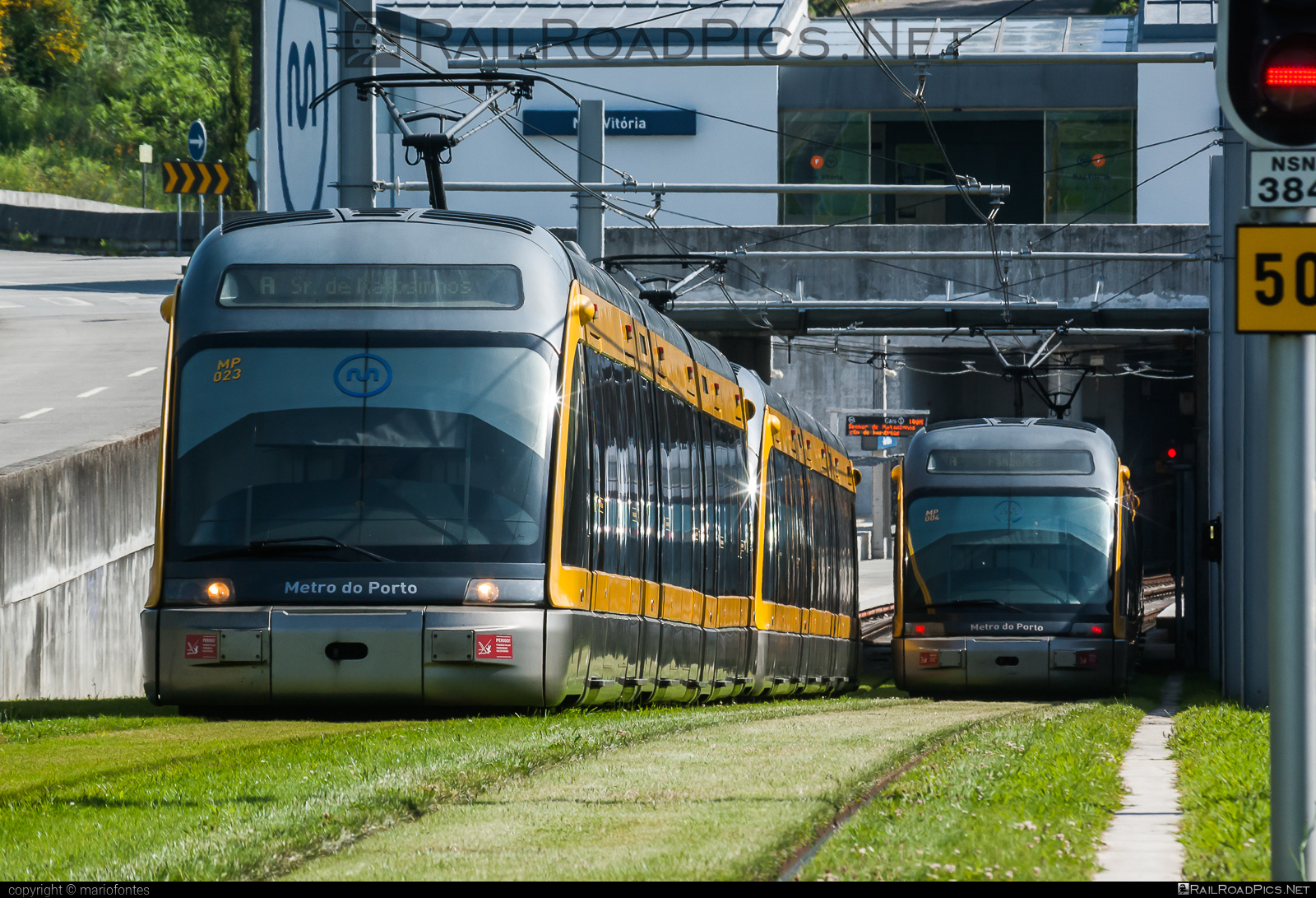 Bombardier Flexity Outlook (Porto Eurotram) - MP023 operated by Metro do Porto #bombardier #bombardierFlexity #eurotram #flexityOutlook #flexityOutlookE #metroDoPorto #tram