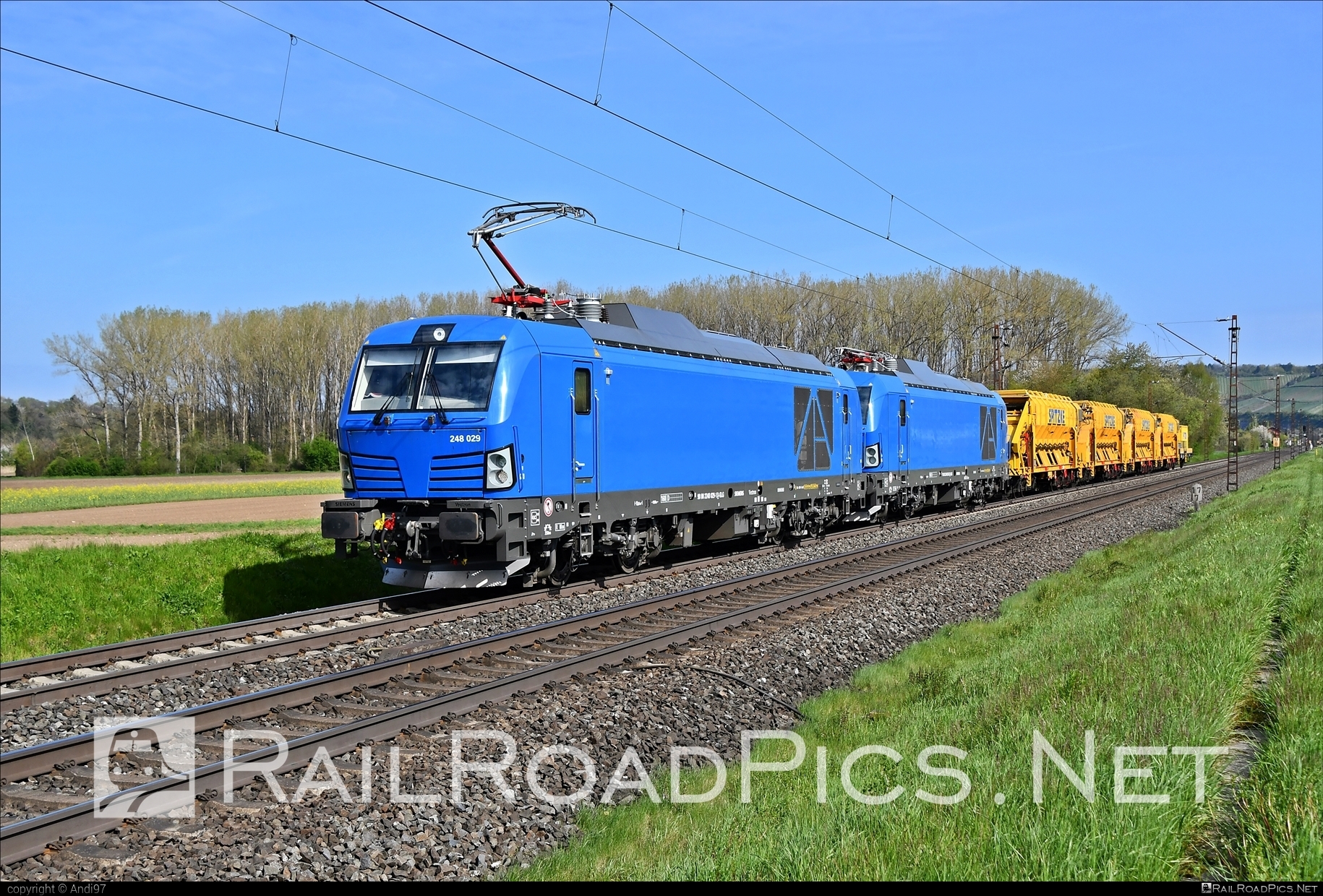 Siemens Vectron Dual Mode - 248 029 operated by Spitzke Logistik GmbH #siemens #siemensVectron #siemensVectronDualMode #slg #spitzke #spitzkelogistik #vectron #vectronDualMode