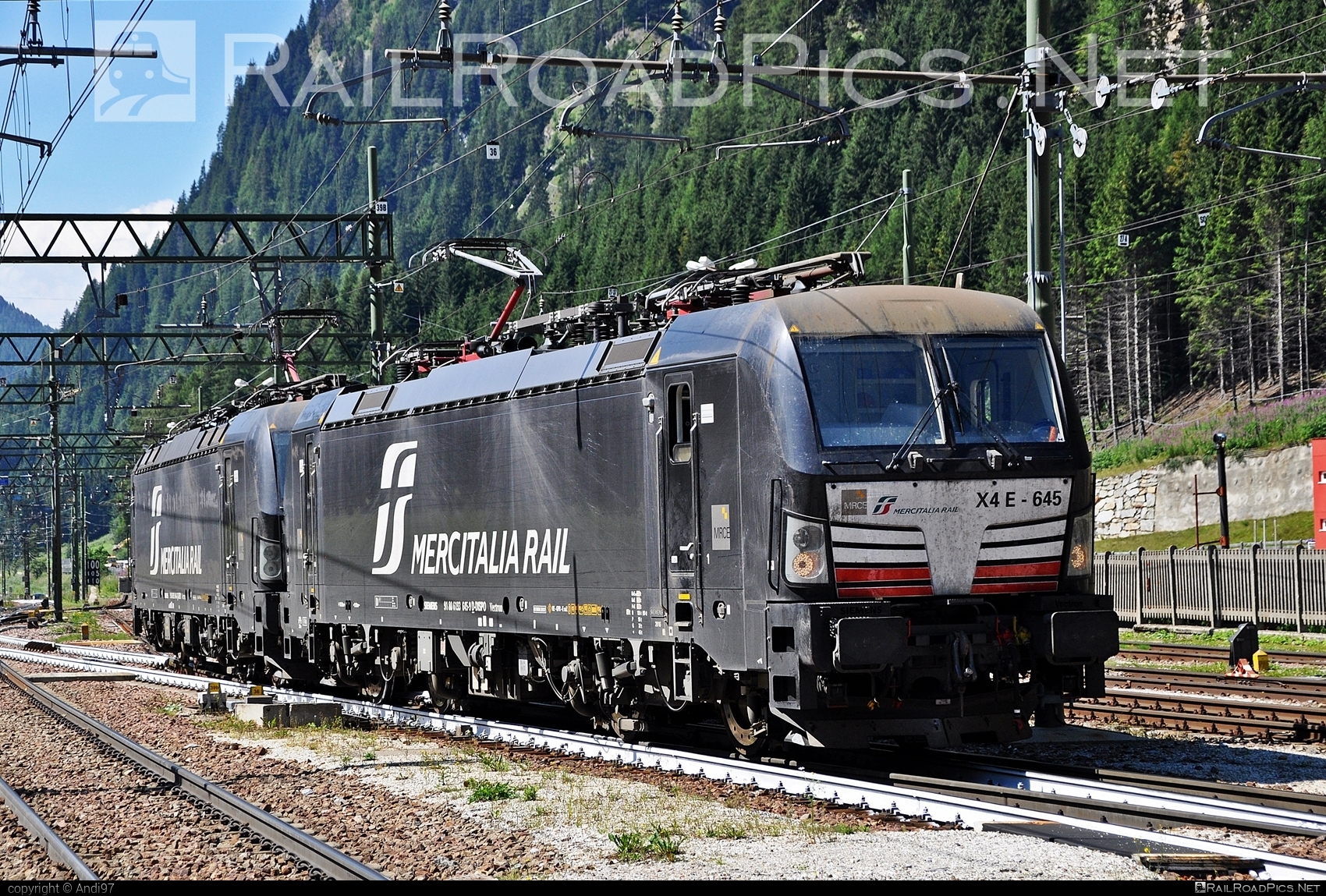 Siemens Vectron MS - 193 645 operated by Mercitalia Rail S.r.l. #dispolok #ferroviedellostato #fs #fsitaliane #mercitalia #mitsuirailcapitaleurope #mitsuirailcapitaleuropegmbh #mrce #siemens #siemensVectron #siemensVectronMS #vectron #vectronMS