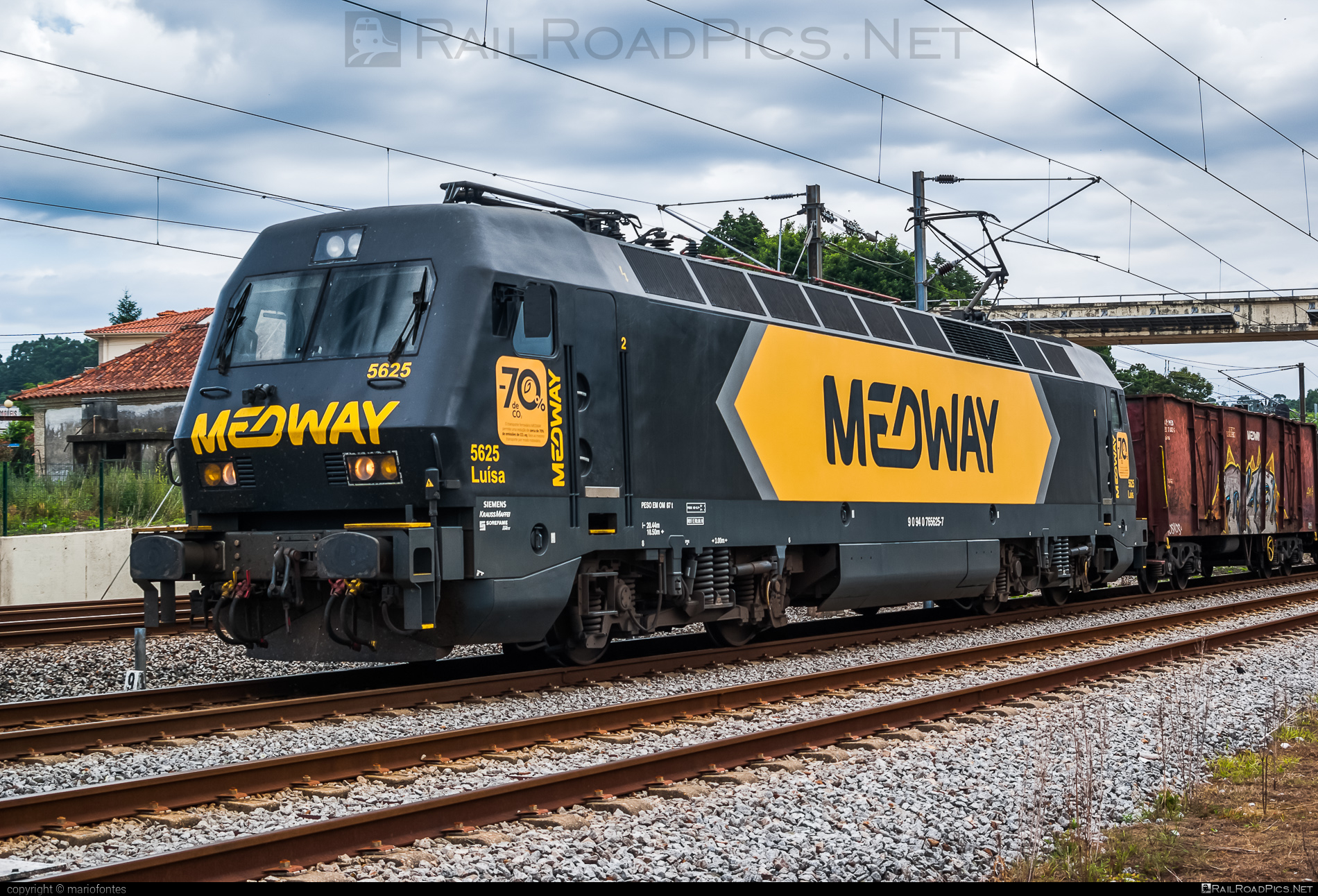CP Class 5600 - 5625 operated by MEDWAY - Operador Ferroviário e Logistico de Mercadorias, SA #cpClass5600 #medway #openwagon