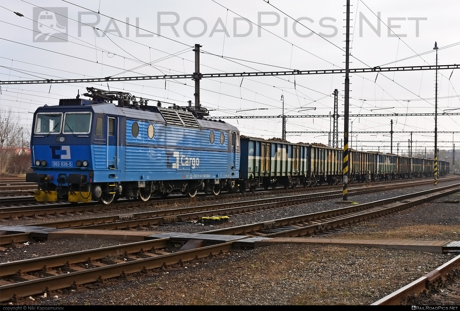 Škoda 69E - 363 036-5 operated by ČD Cargo, a.s. #cdcargo #es4991 #eso #locomotive363 #openwagon #skoda #skoda69e