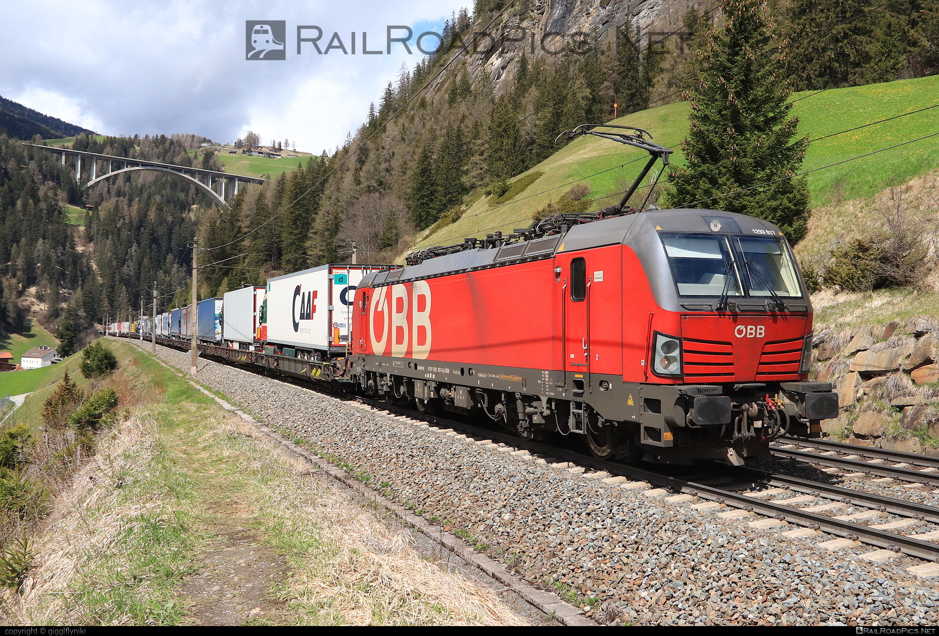 Siemens Vectron MS - 1293 037 operated by Rail Cargo Austria AG #flatwagon #obb #osterreichischebundesbahnen #rcw #siemens #siemensVectron #siemensVectronMS #truck #vectron #vectronMS