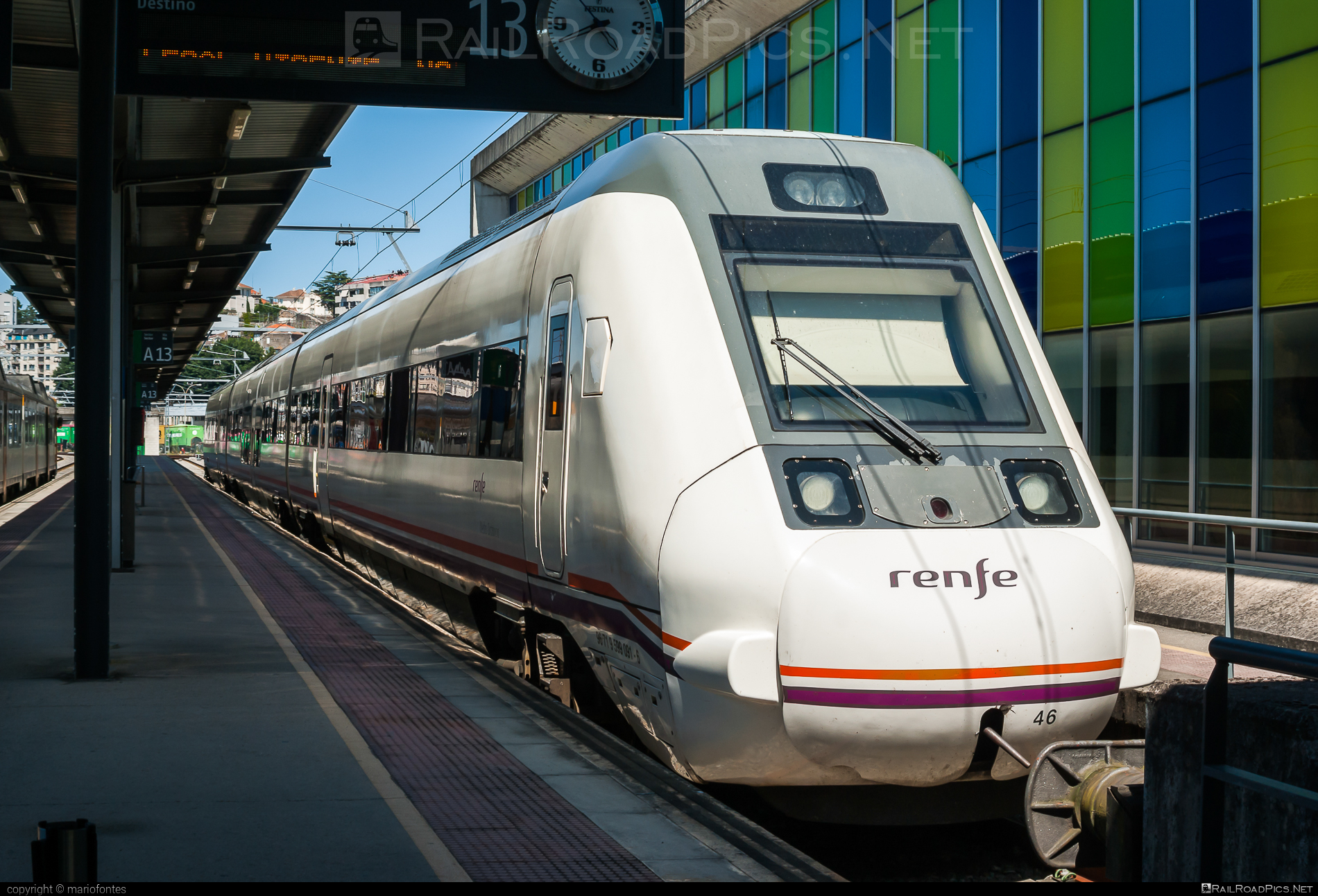 Renfe Class 599 - 091 operated by Renfe Viajeros, S.A. #caf #renfe #renfe599 #renfeClass599 #renfeViajeros #renfeViajerosSA