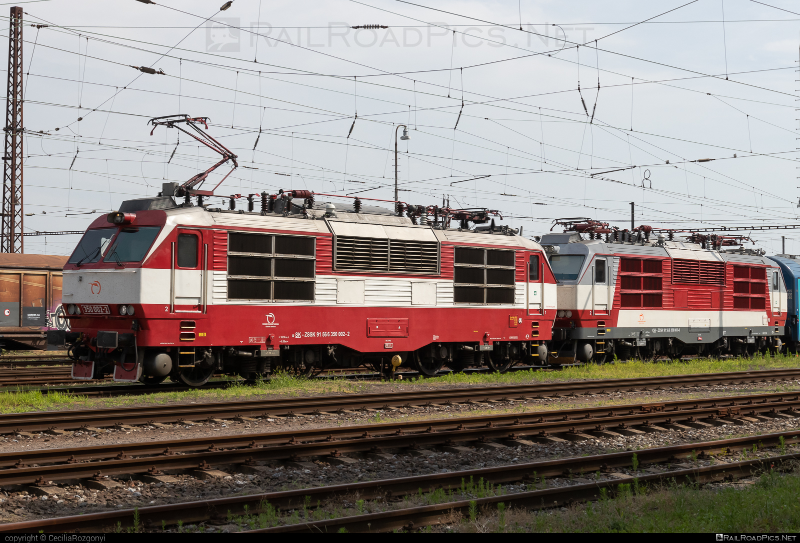 Škoda 55E - 350 002-2 operated by Železničná Spoločnost' Slovensko, a.s. #ZeleznicnaSpolocnostSlovensko #gorila #locomotive350 #skoda #skoda55e #zssk