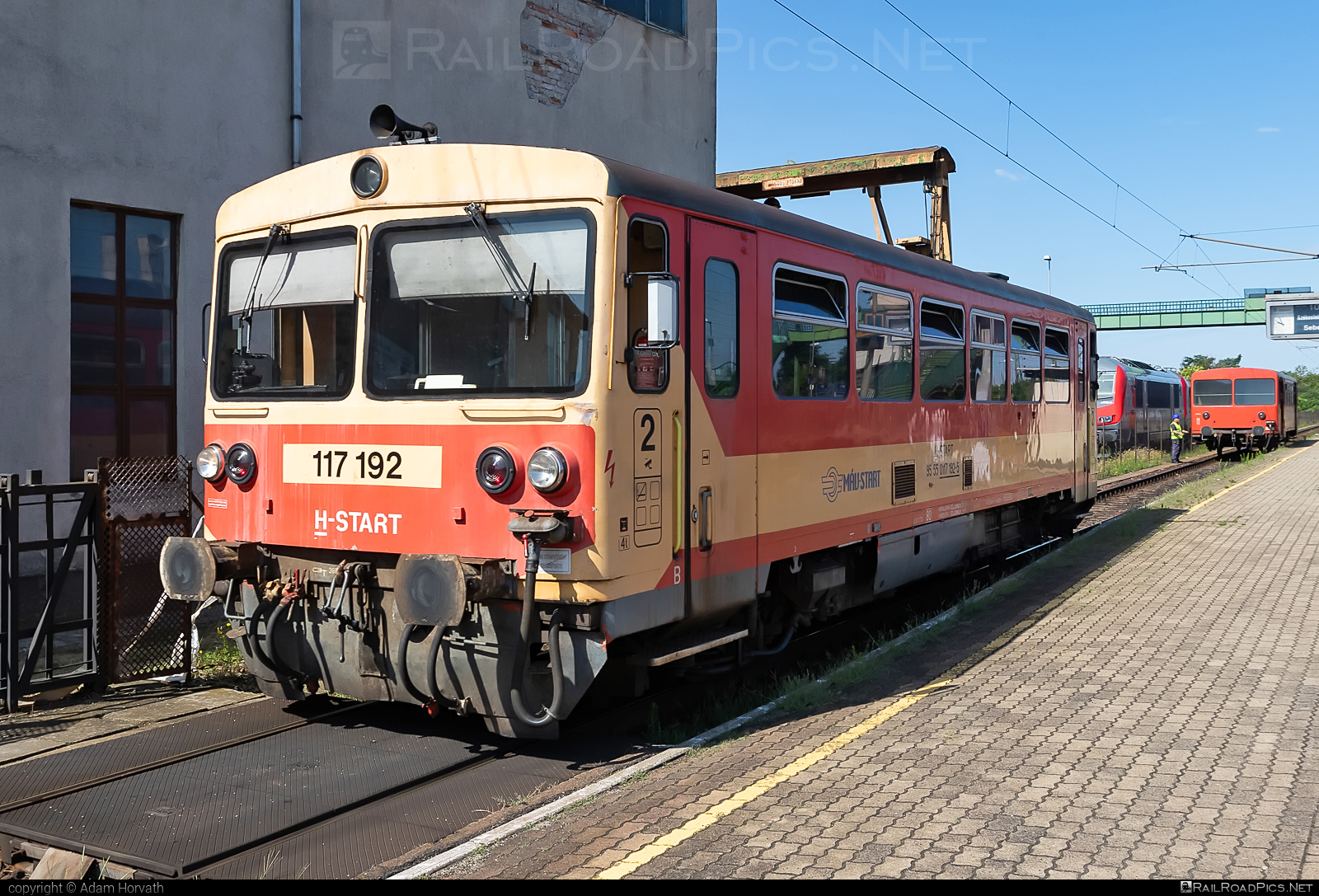 Vagónka Studénka Class M 152.0 (810) - 117 192 operated by MÁV-START ZRt. #cd810 #m152 #m1520 #mav #mavstart #mavstartzrt #vagonkaStudenka #vagonkaStudenka810 #vagonkaStudenkaM1520 #zssk810