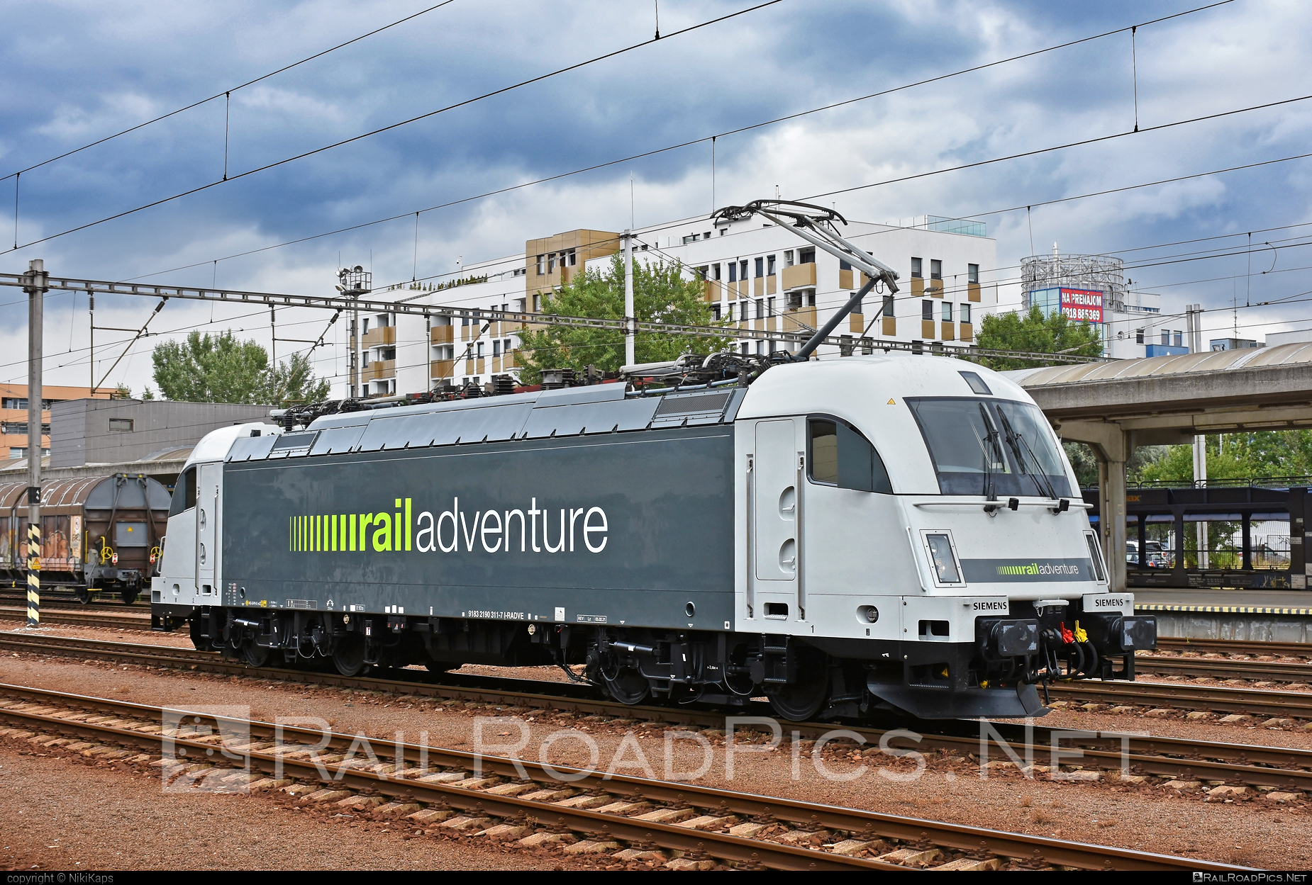 190 311 - Siemens ES 64 U4 operated by RailAdventure GmbH taken by