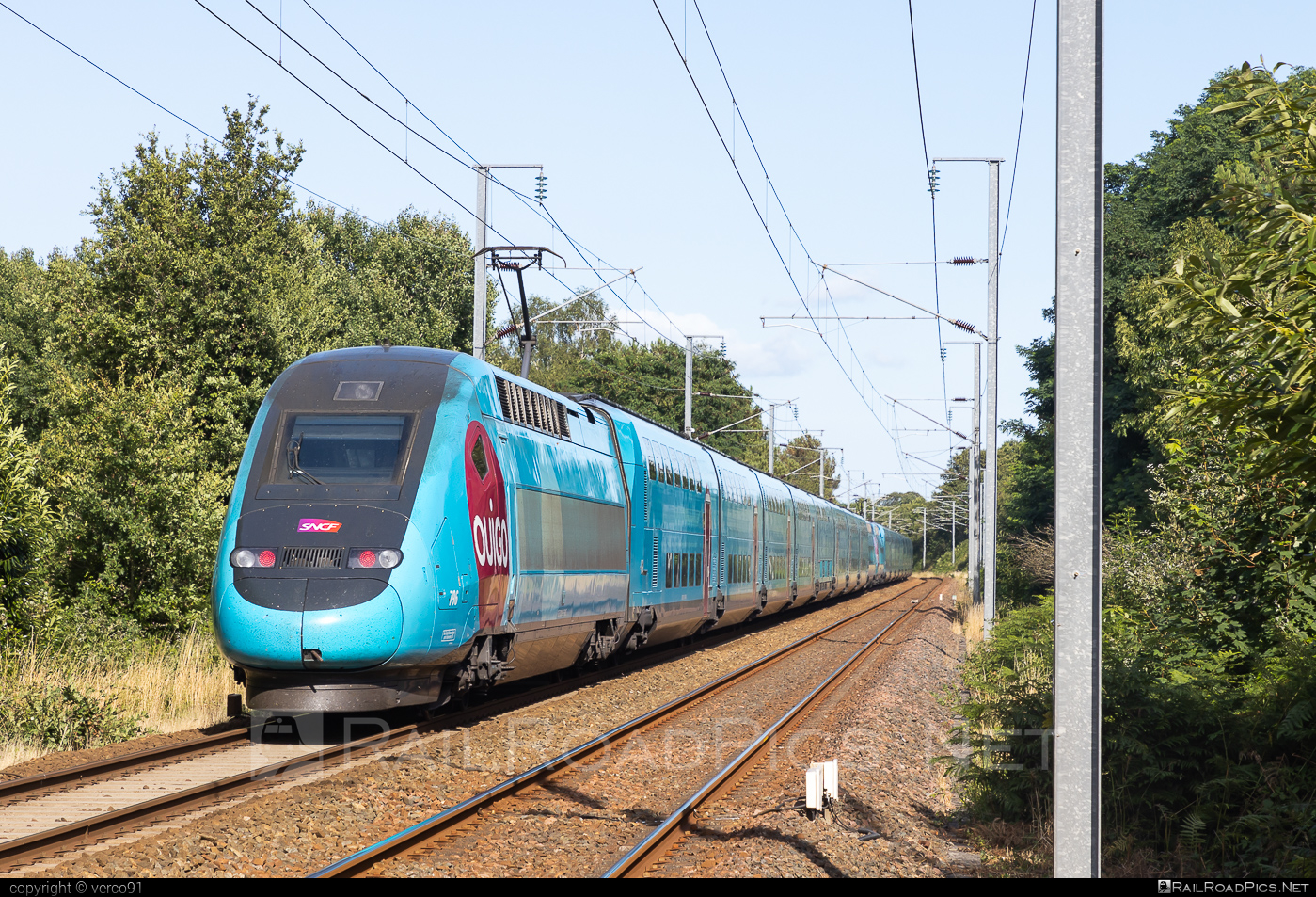 Alstom TGV Duplex Dasye - 796 operated by SNCF Voyageurs #alstom #ouigo #sncf #sncfVoyageurs #sncfvoyageurs #tgv #tgvDuplex #tgvDuplexDasye