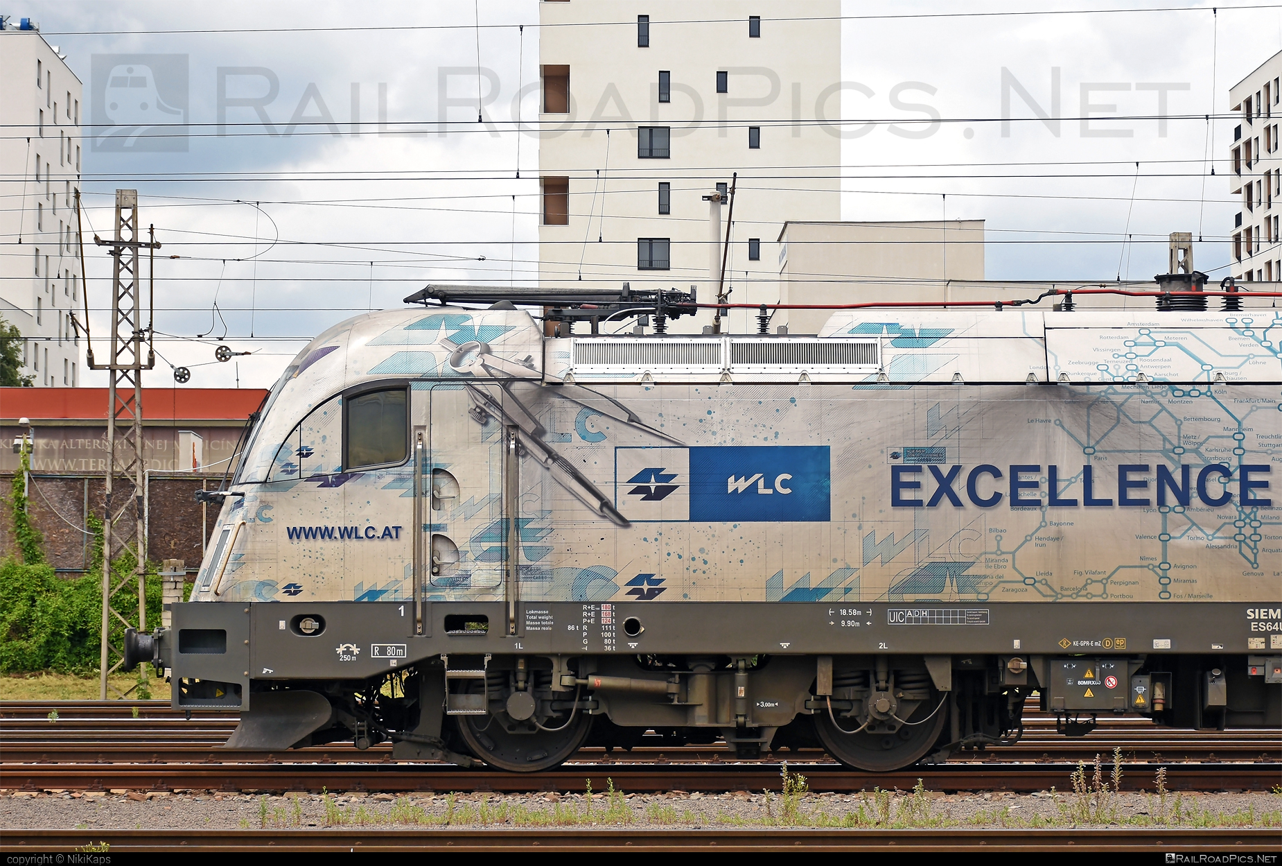 1216 950 - Siemens ES 64 U4 operated by Wiener Lokalbahnen Cargo