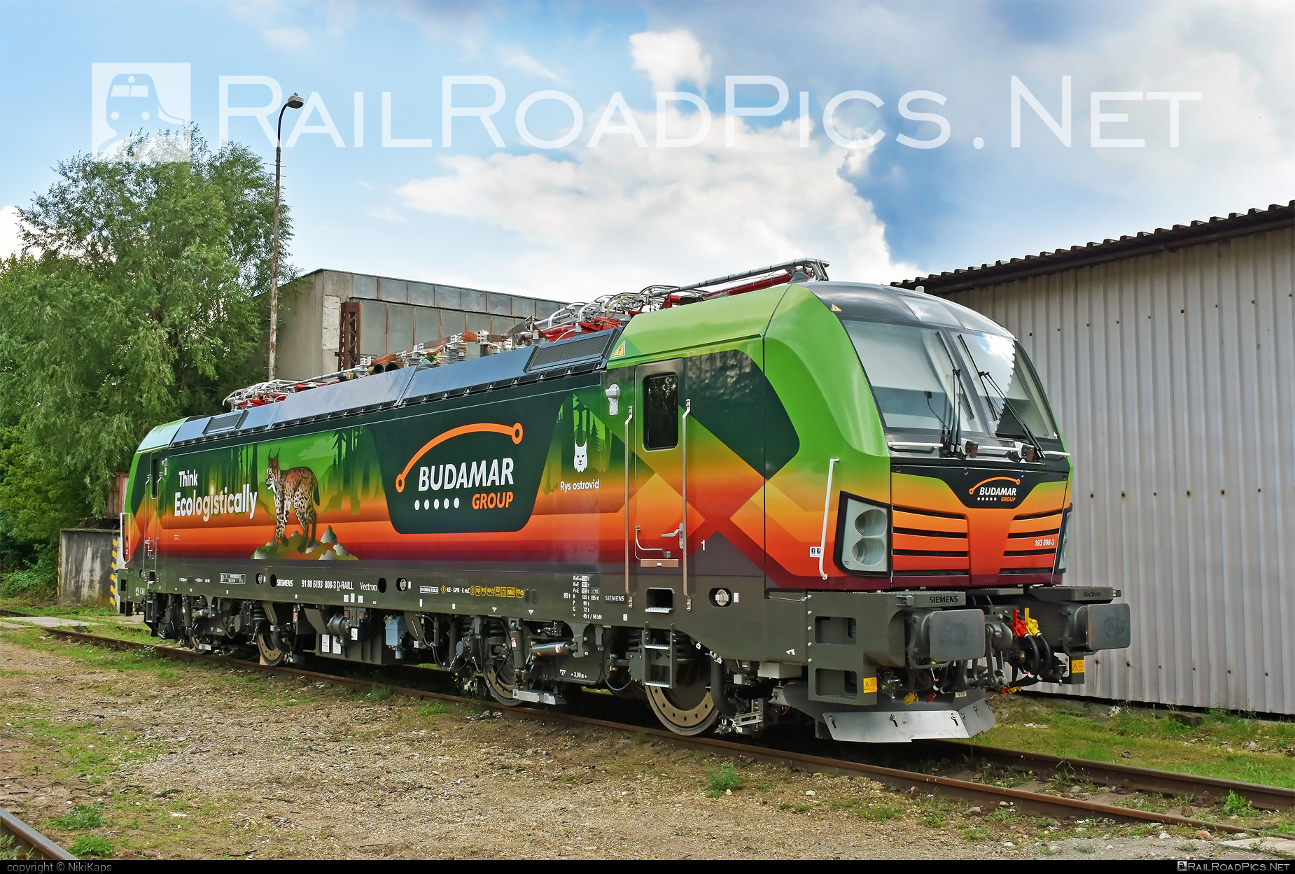 Siemens Vectron MS - 193 808-3 operated by LOKORAIL, a.s. #RollingStockLease #RollingStockLeaseSro #budamar #lokorail #lrl #raill #siemens #siemensVectron #siemensVectronMS #vectron #vectronMS