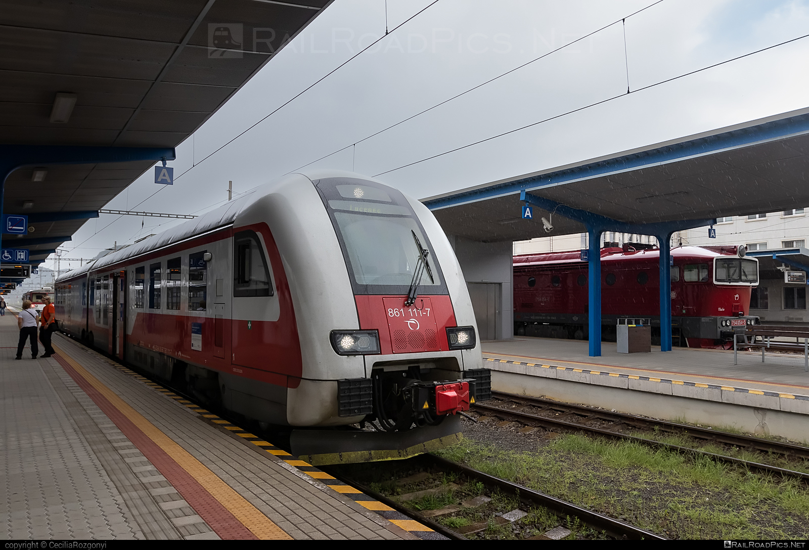 ŽOS Vrútky Class 861.0 - 861 111-7 operated by Železničná Spoločnost' Slovensko, a.s. #ZeleznicnaSpolocnostSlovensko #dunihlav #husenica #zosvrutky #zosvrutky861 #zosvrutky8610 #zssk #zssk861 #zssk8610