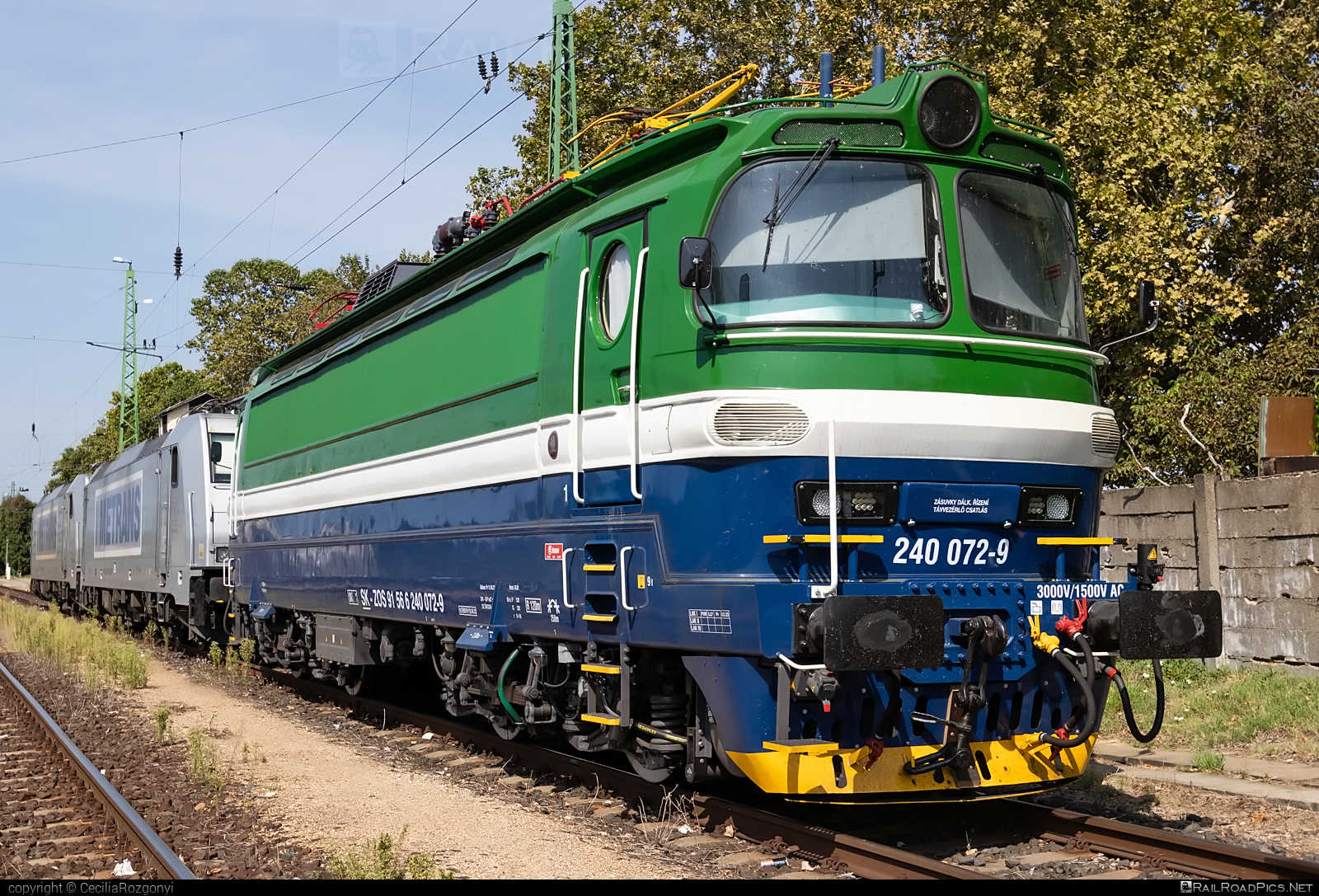 Škoda 47E - 240 072-9 operated by CRS- Continental Rail Services B.V. #crs #laminatka #locomotive240 #skoda #skoda47e #zoszvolen